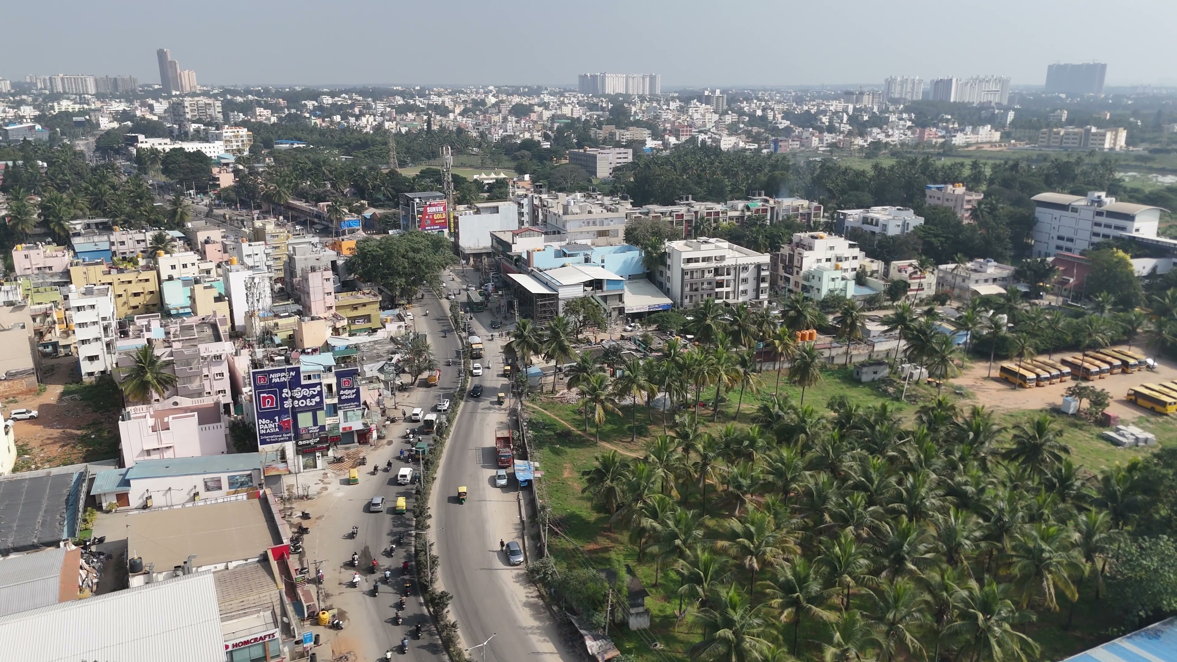 Bangalore drone clip 025