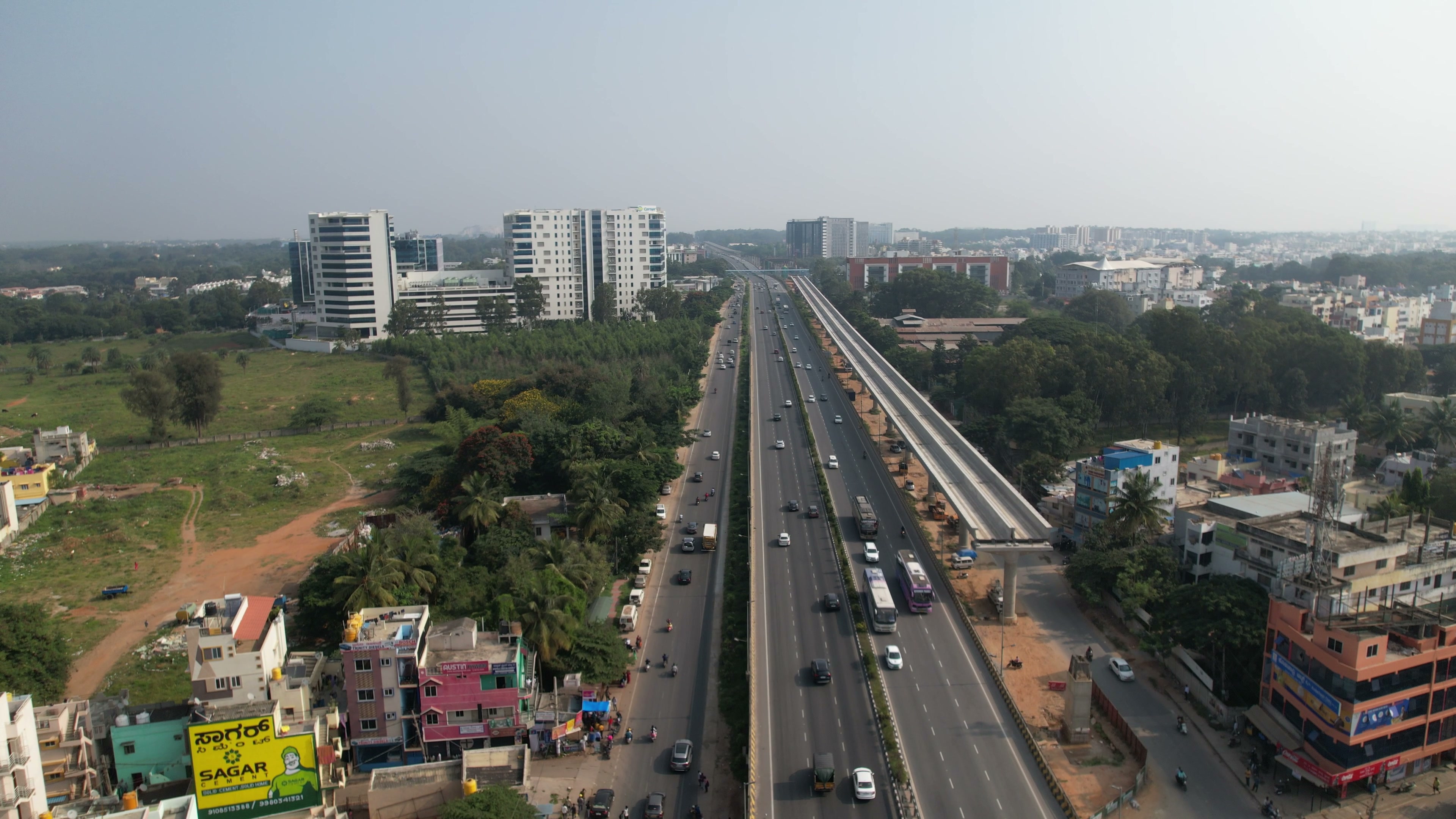 Bangalore drone clip 036