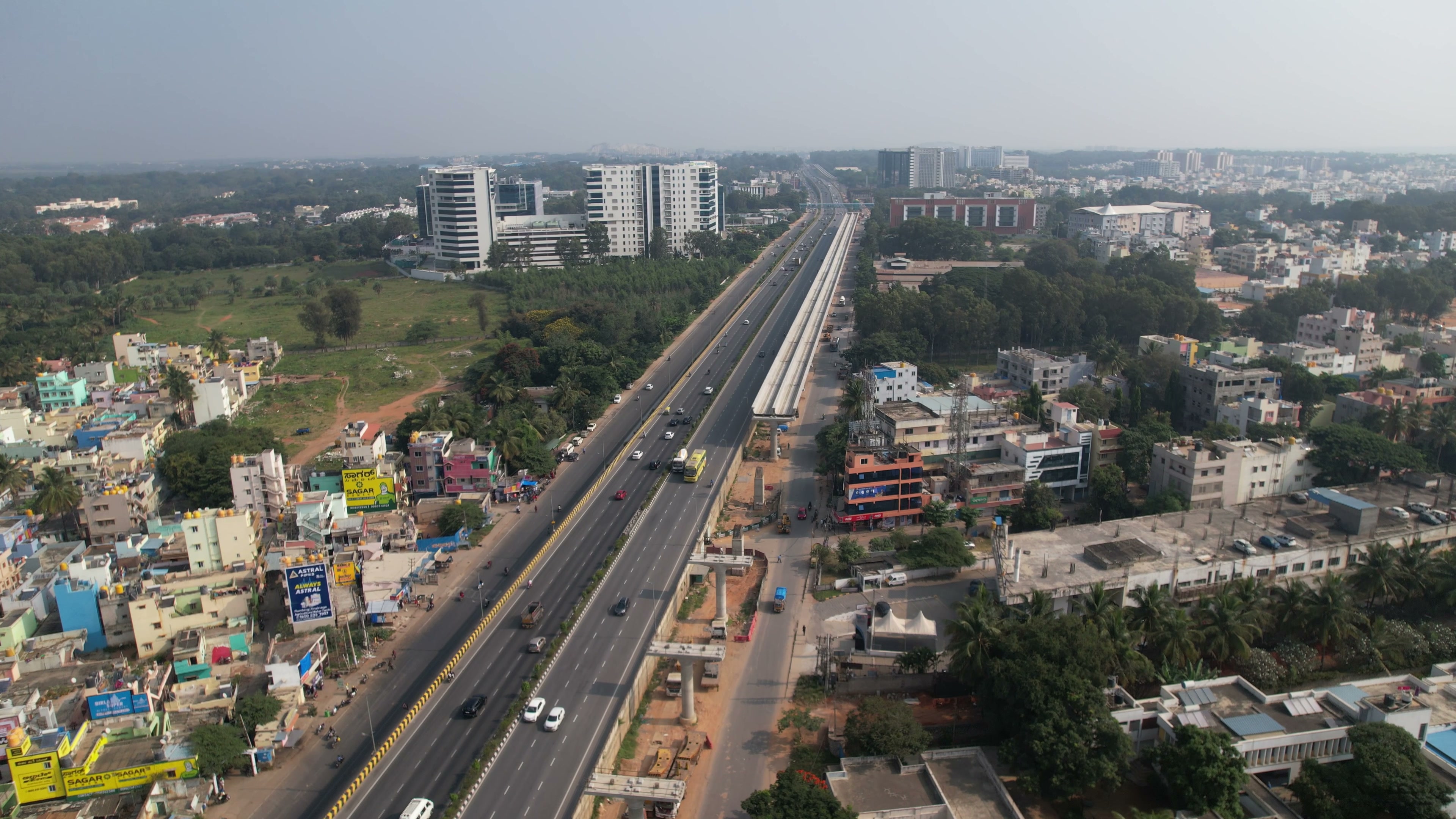 Bangalore drone clip 041