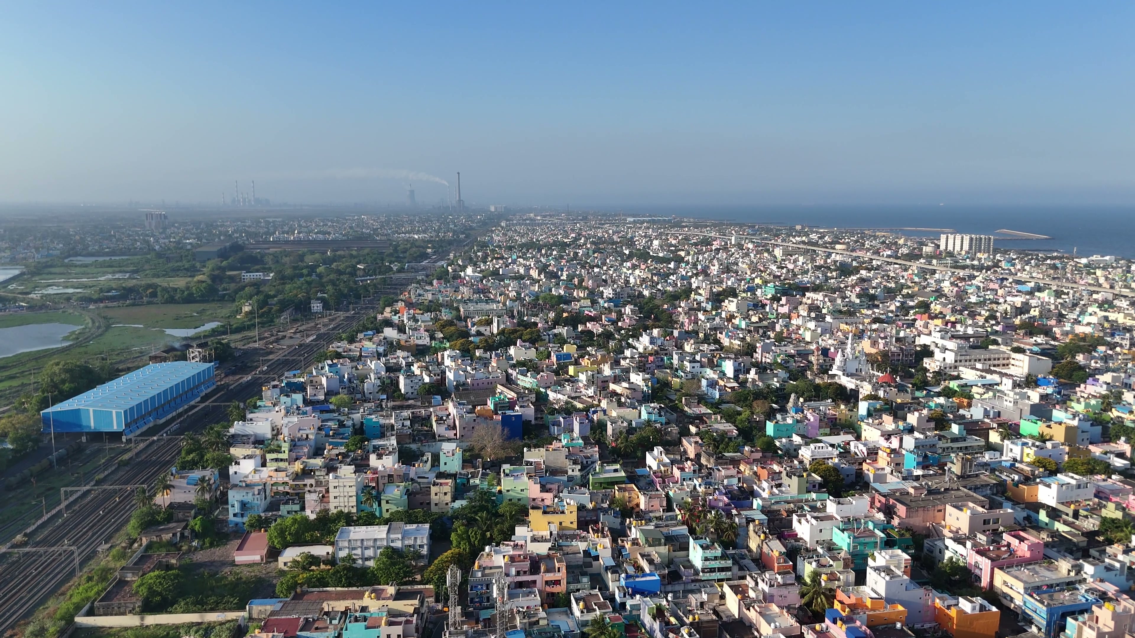 Chennai drone clip 033