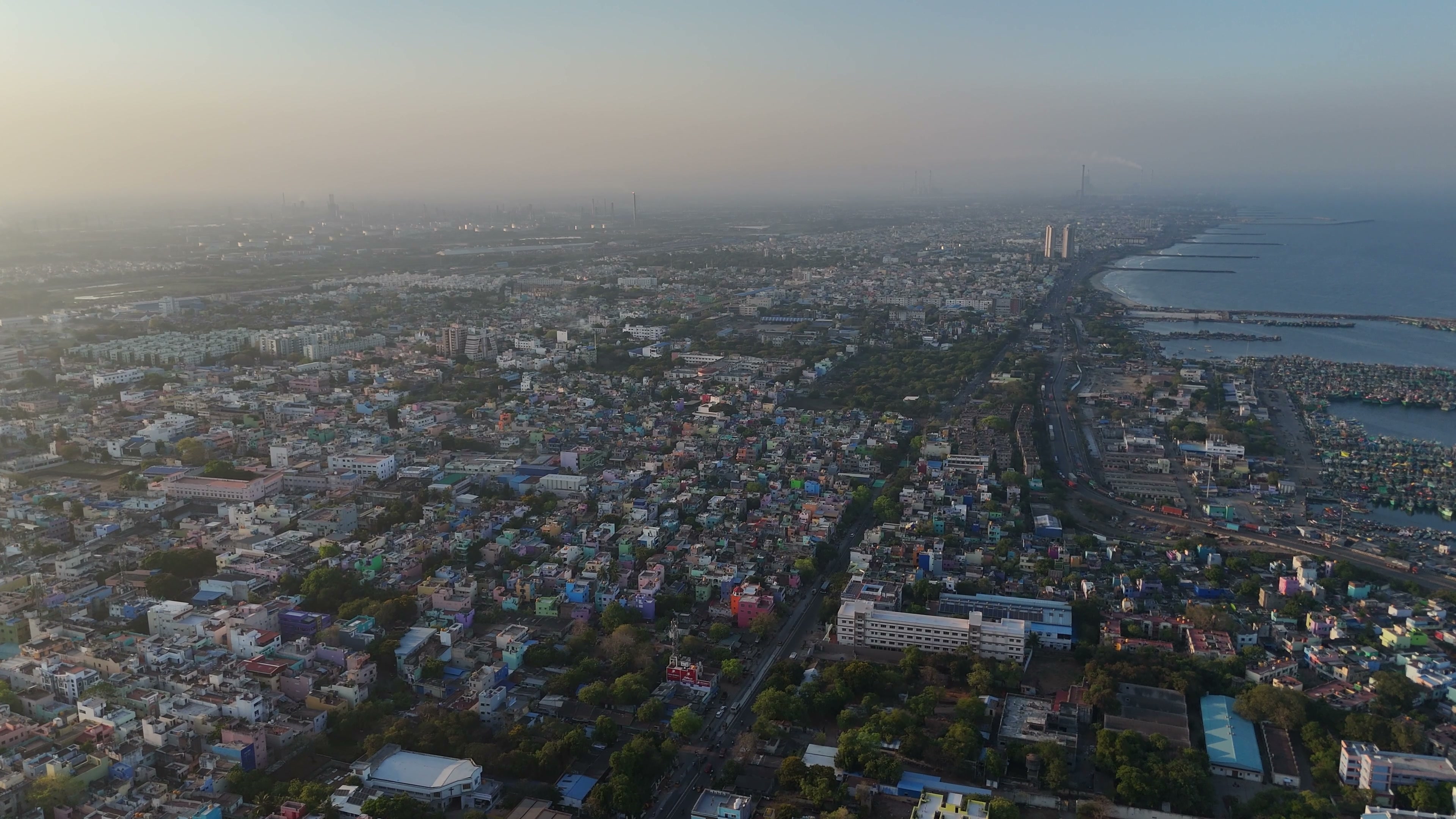 Chennai drone clip 043