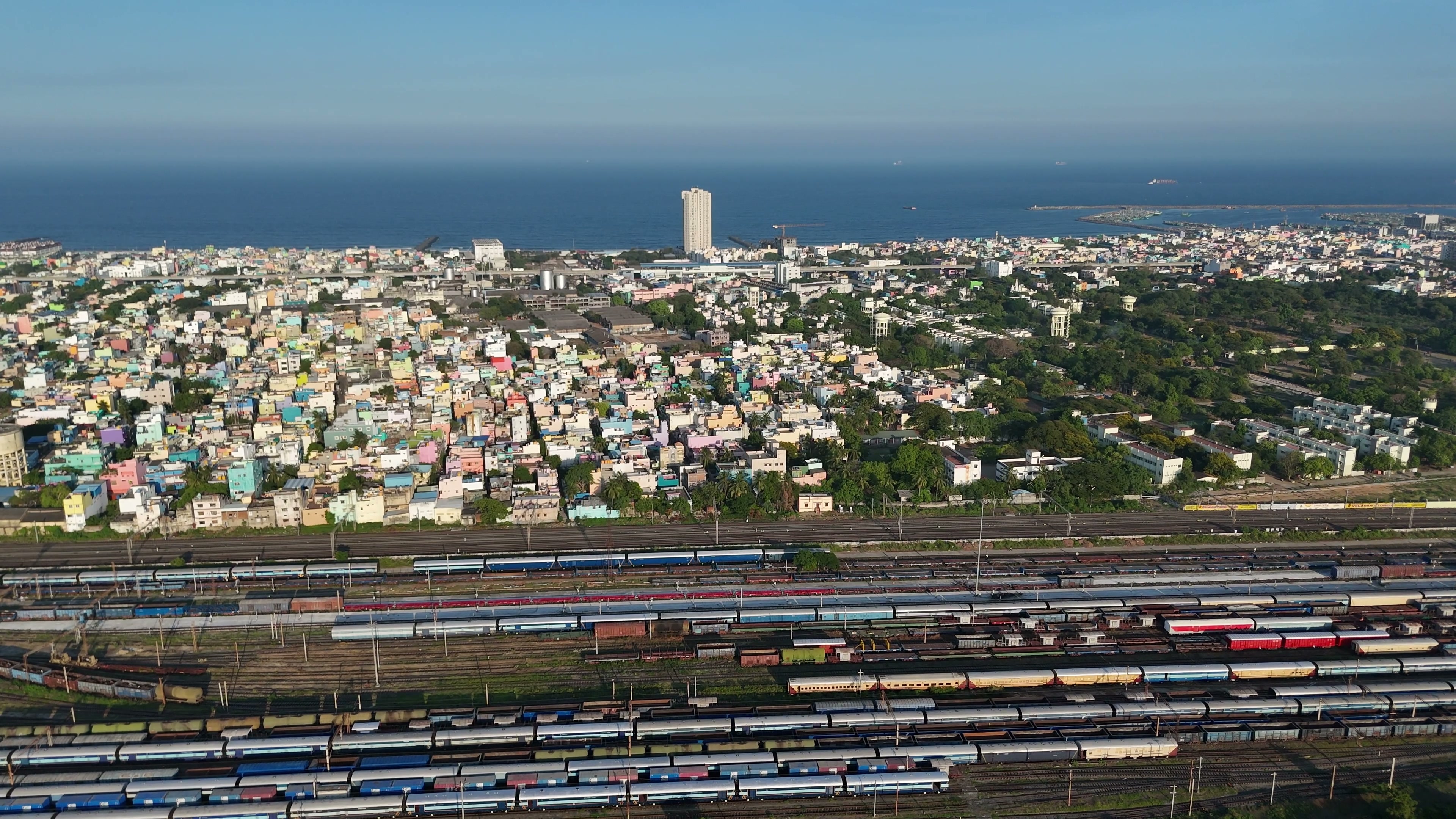 Chennai drone clip 047