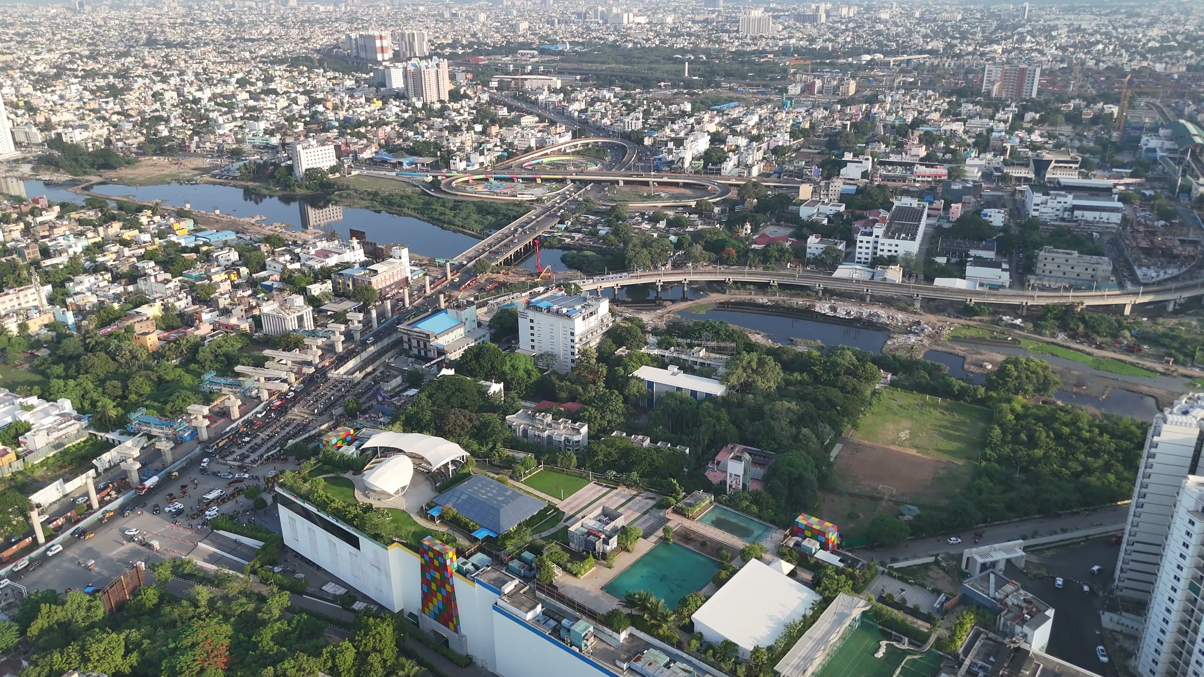 Chennai drone clip 050