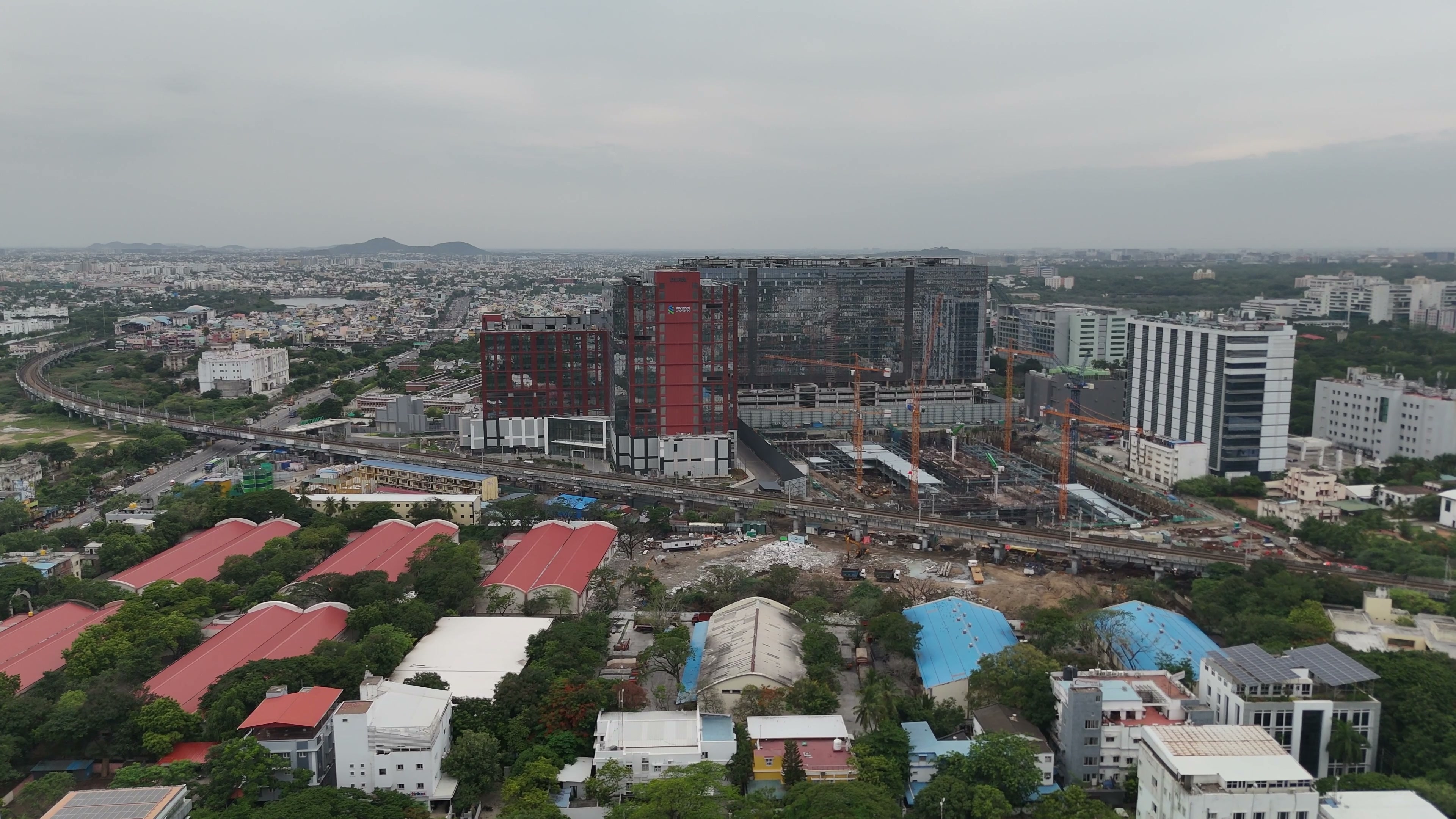 Chennai drone clip 060