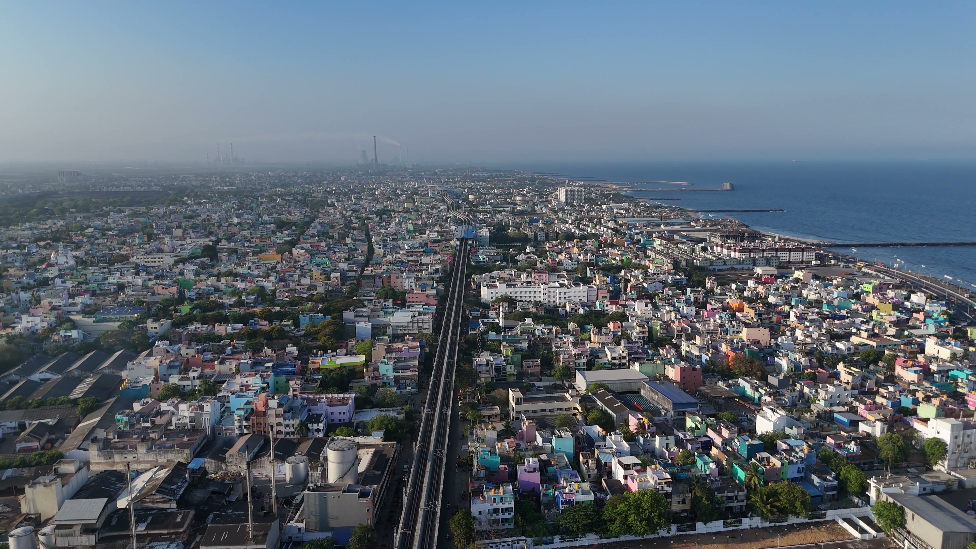 Chennai drone clip 061