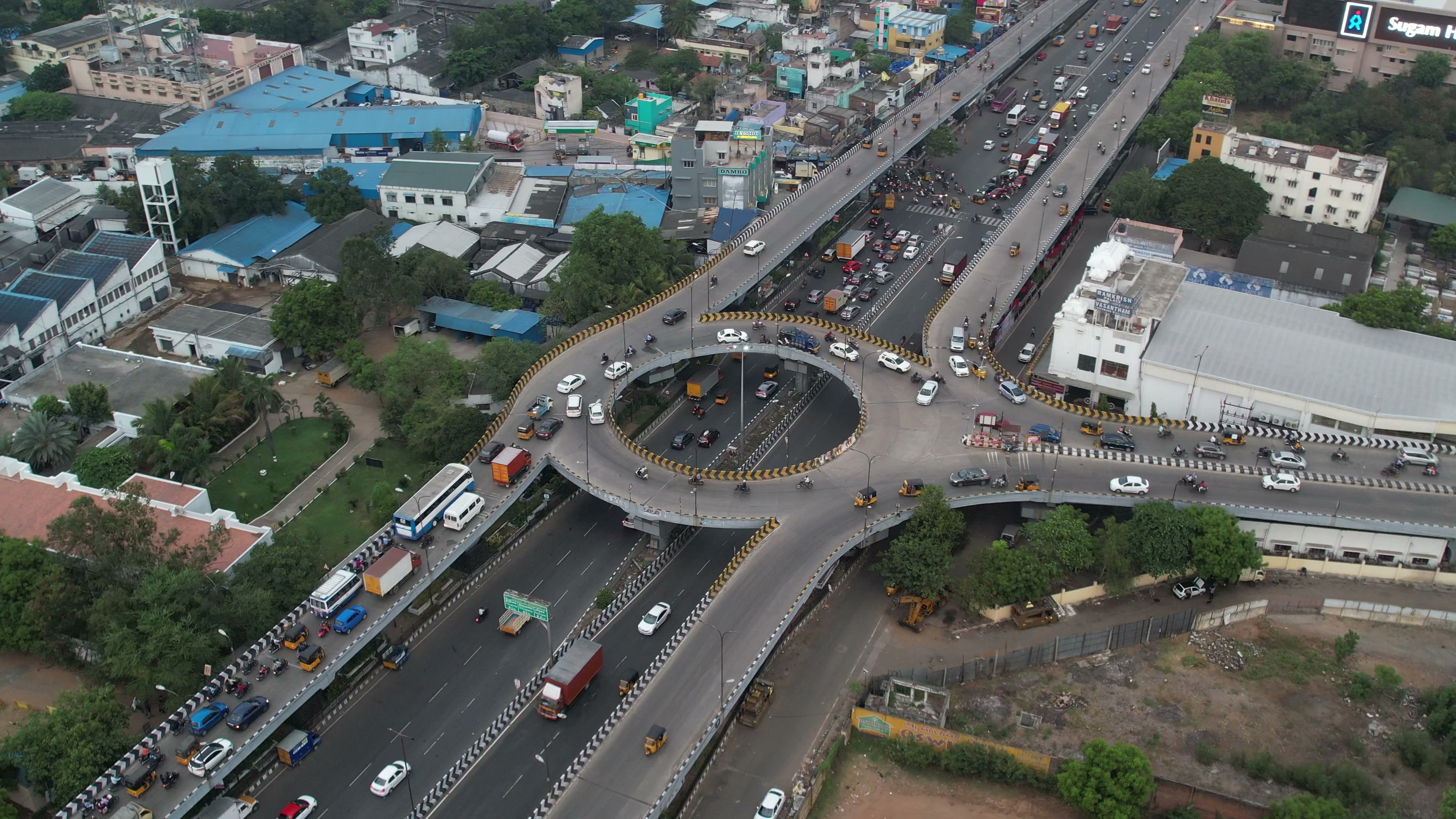 Chennai drone clip 070