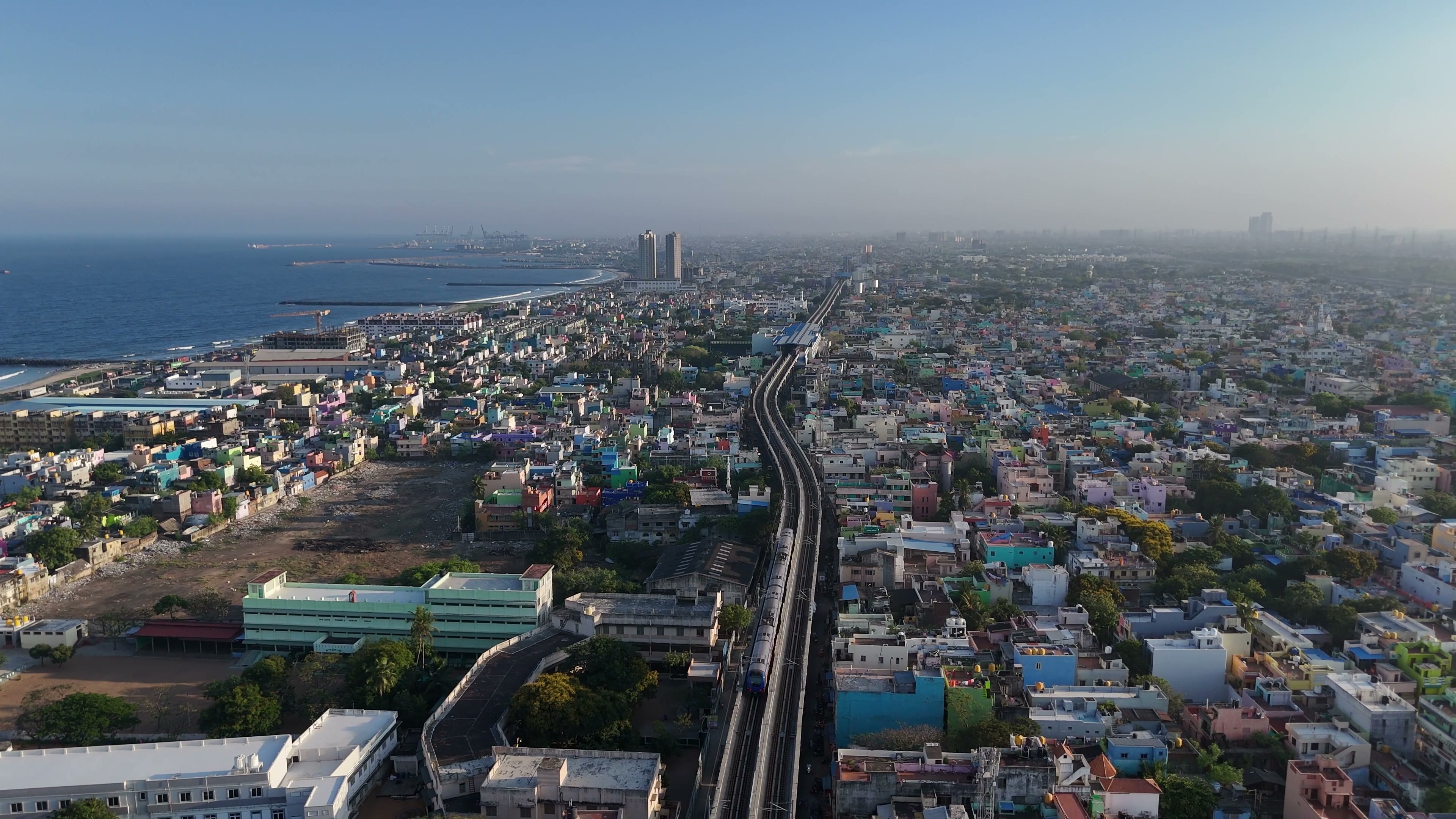 Chennai drone clip 079