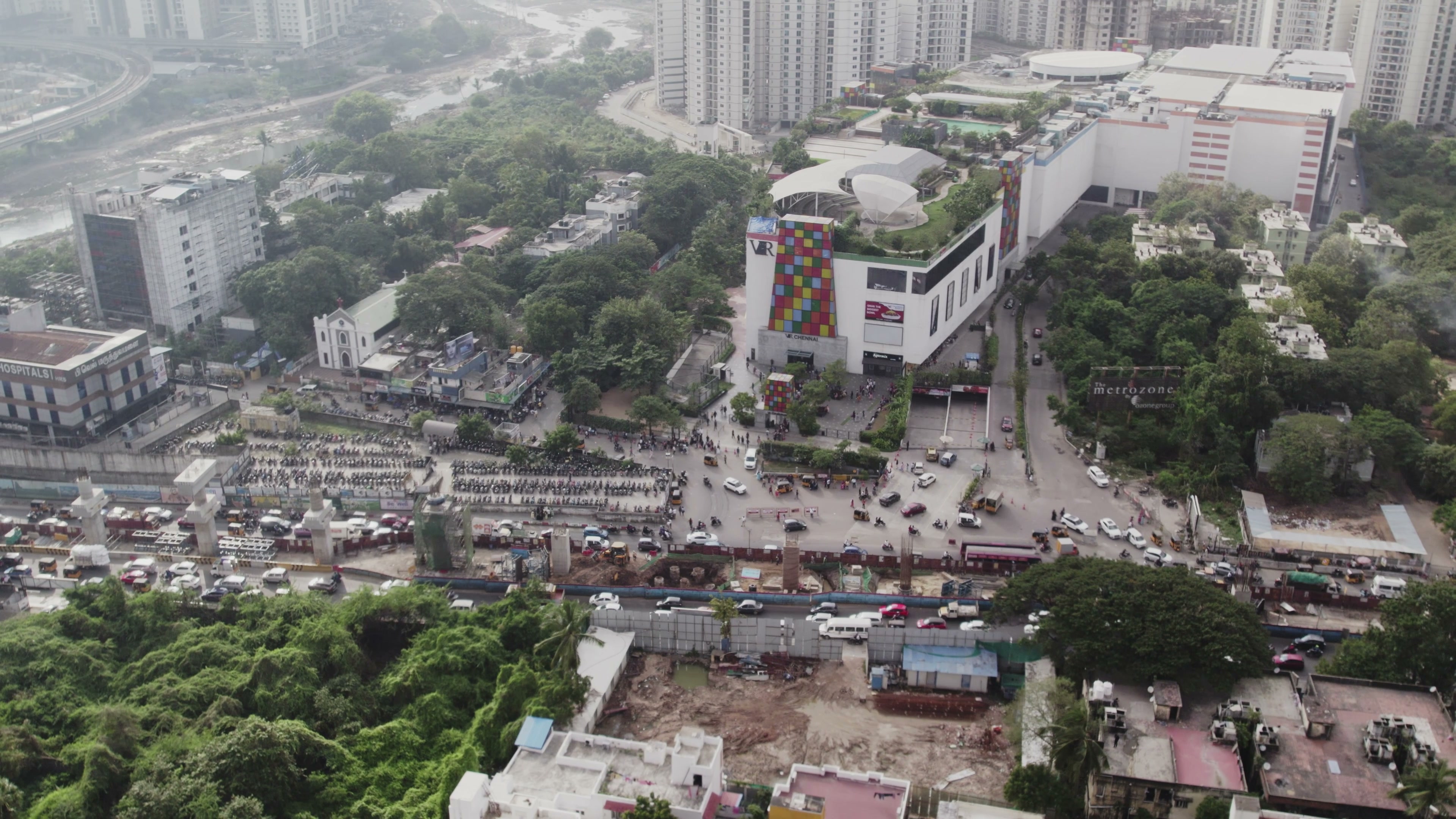 Chennai drone clip 081