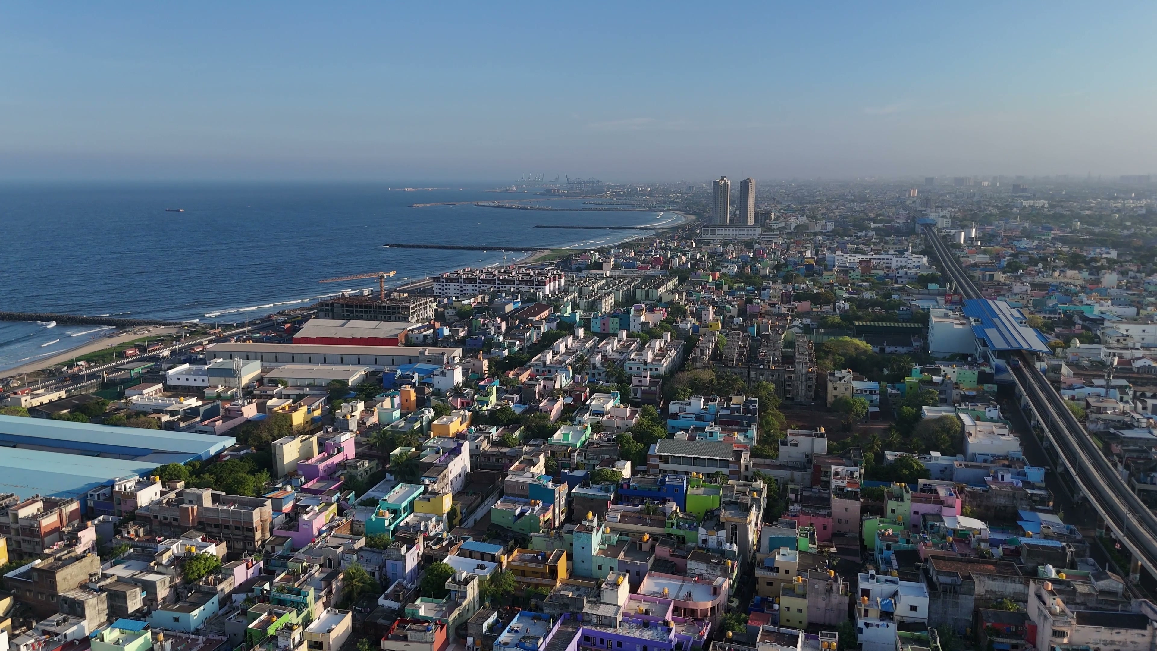 Chennai drone clip 084