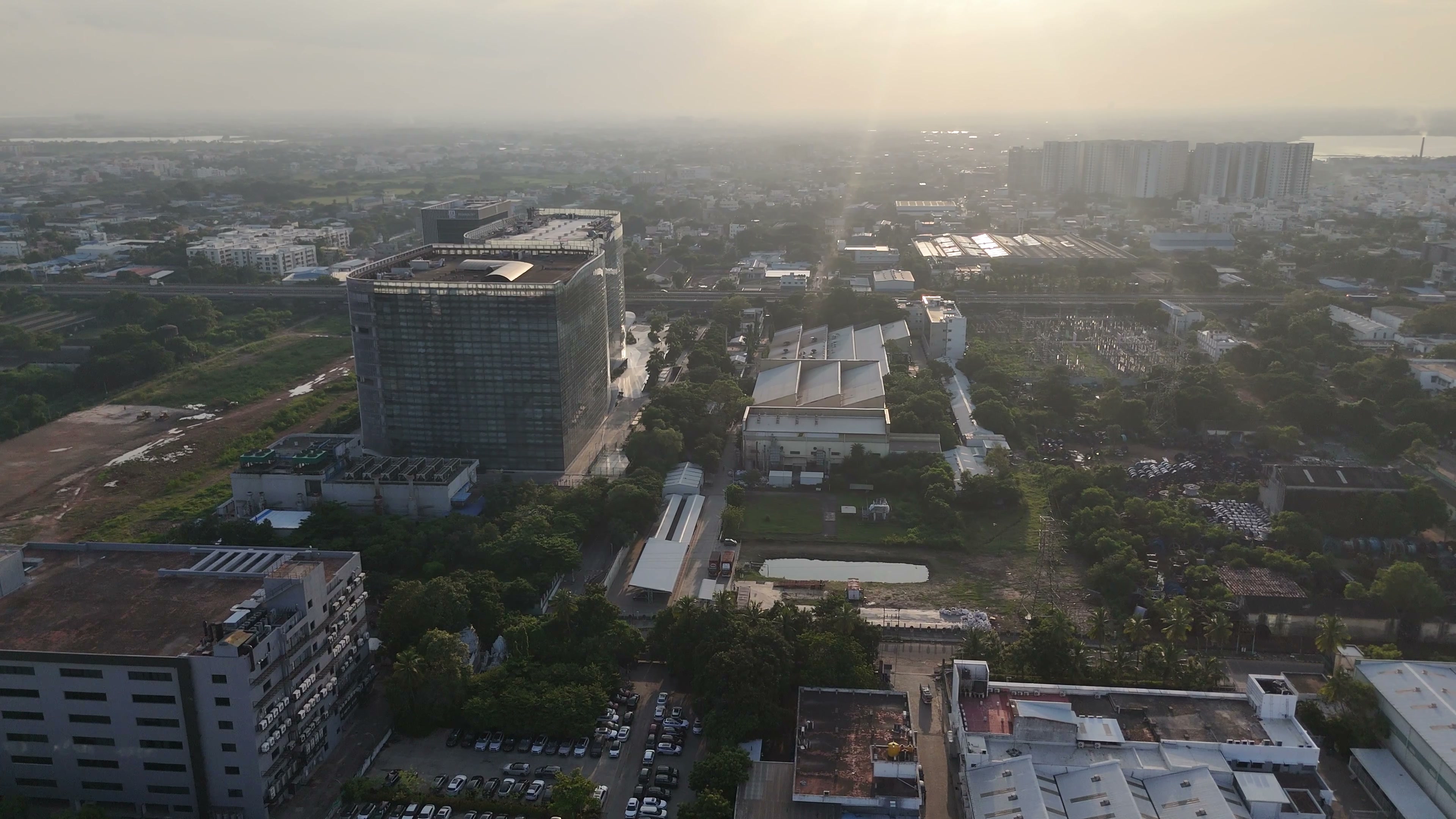 Chennai drone clip 089