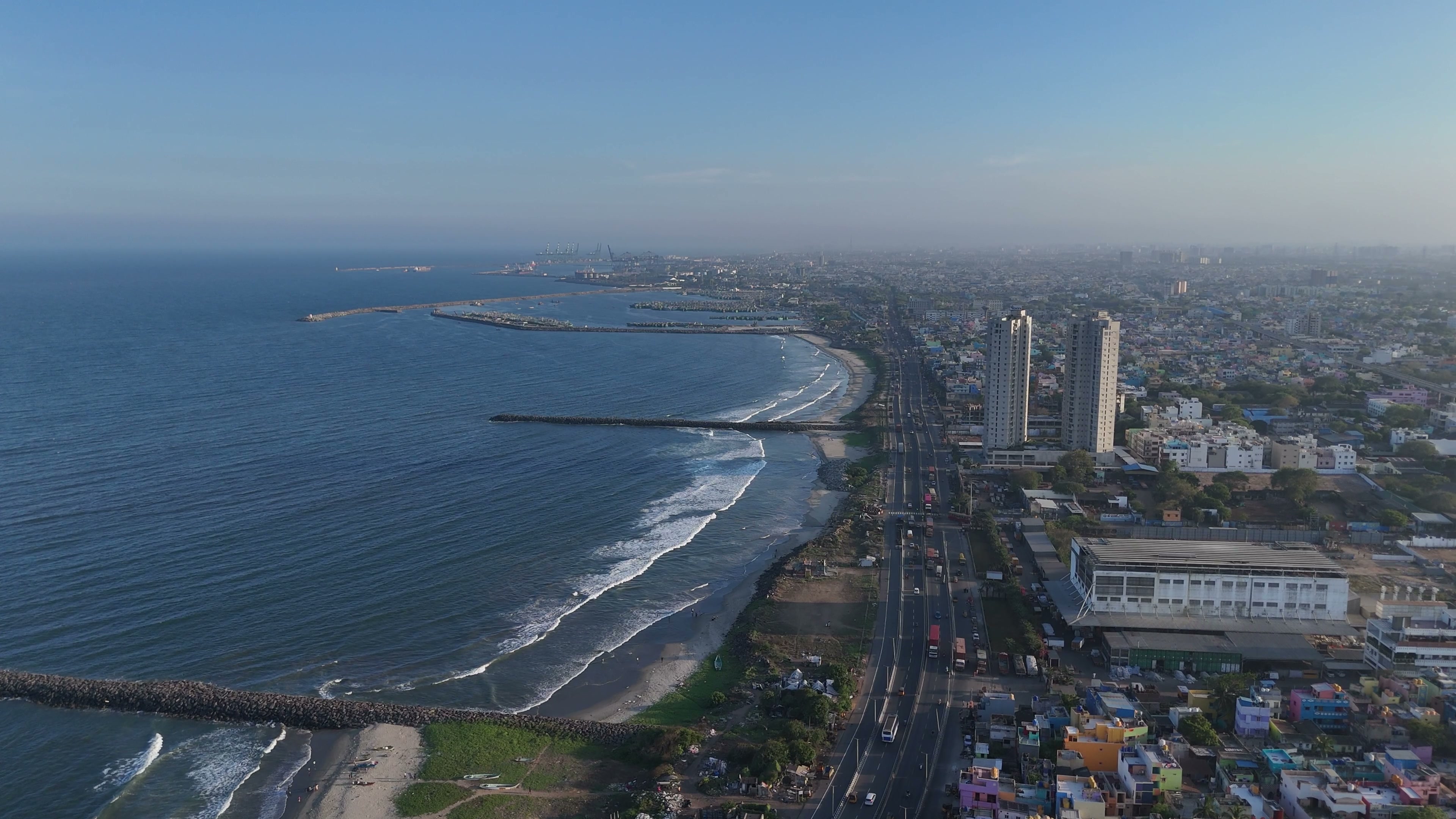 Chennai drone clip 094