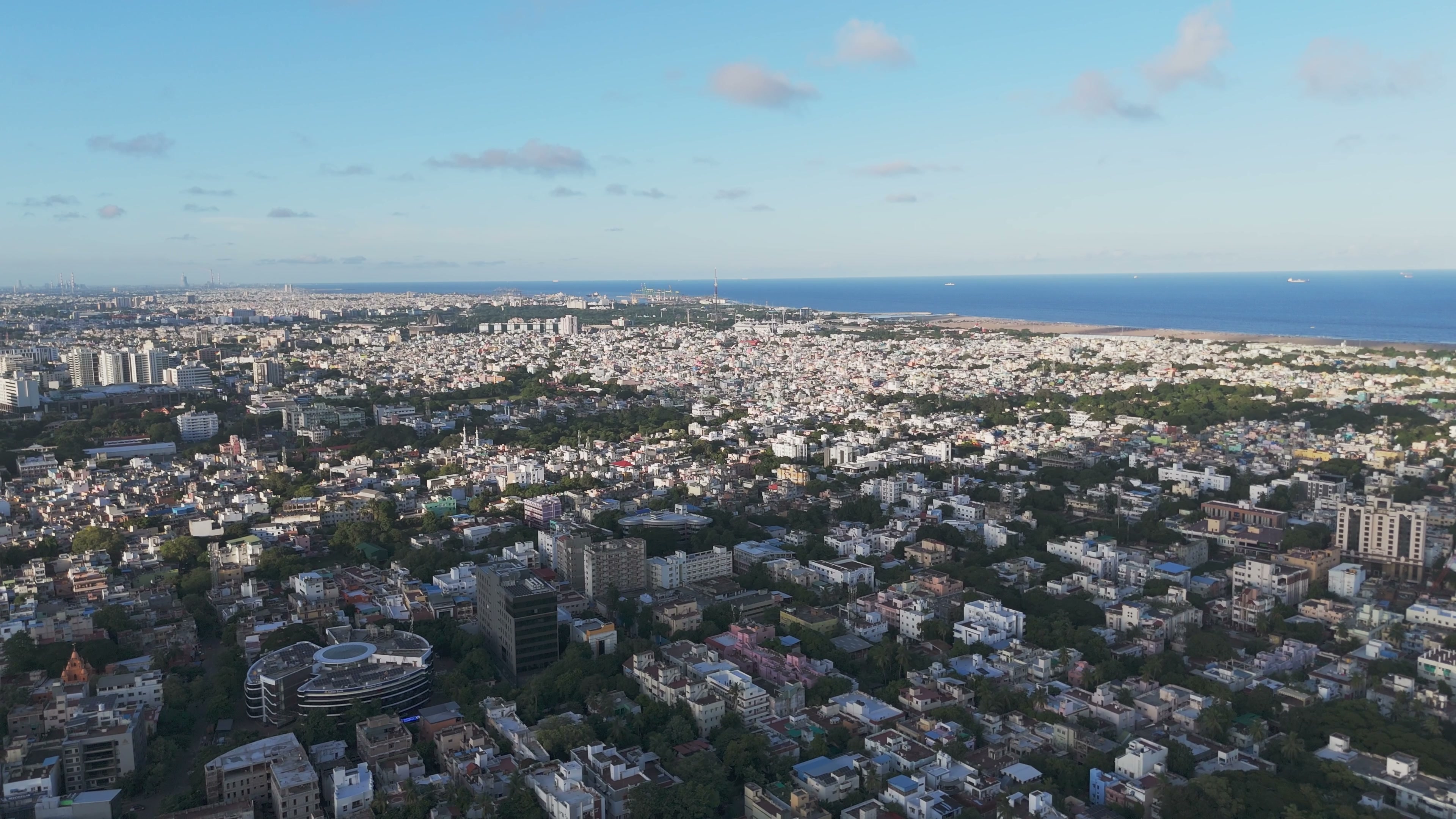 Chennai drone clip 097