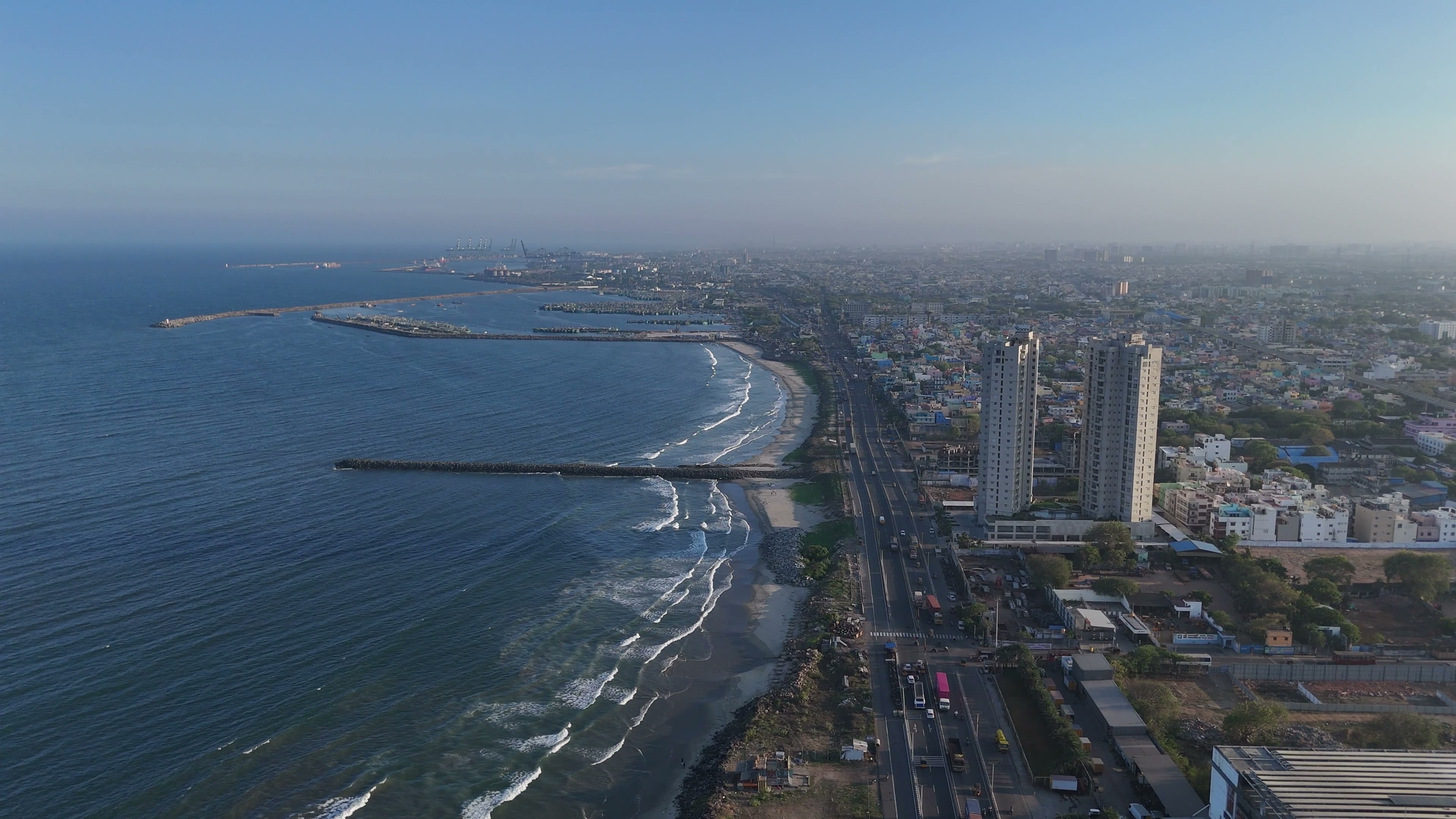 Chennai drone clip 099