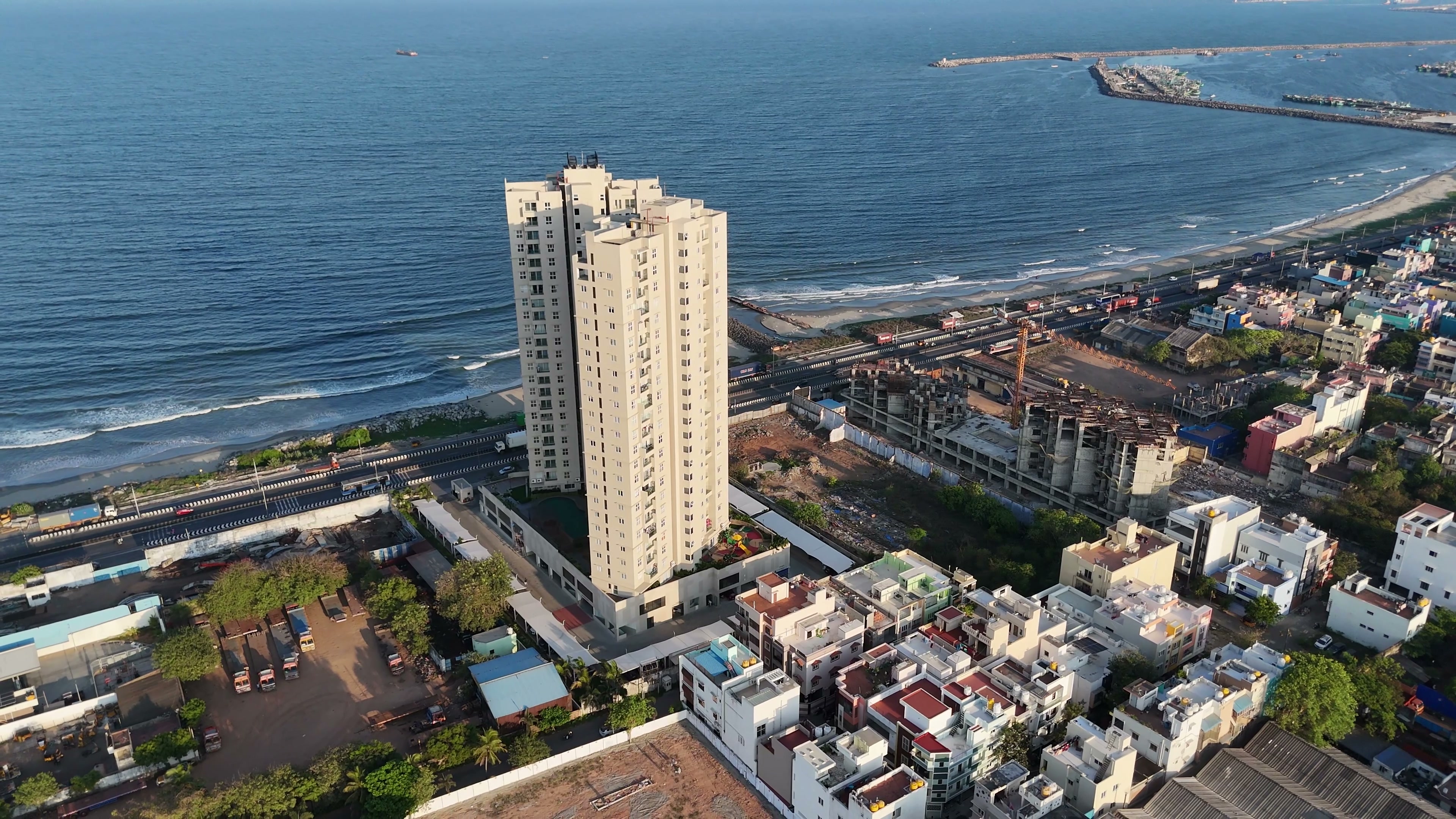 Chennai drone clip 103