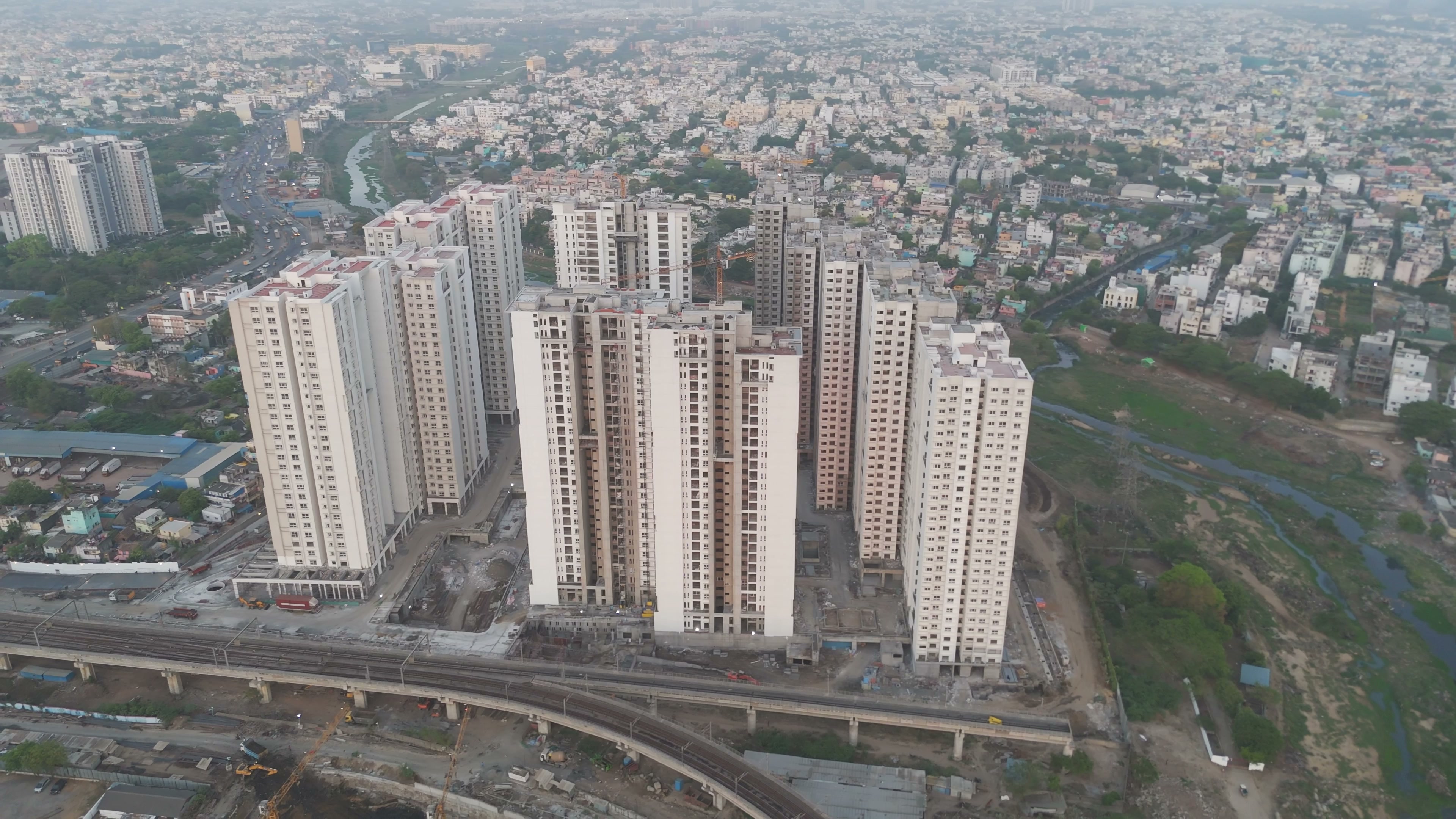 Chennai drone clip 122