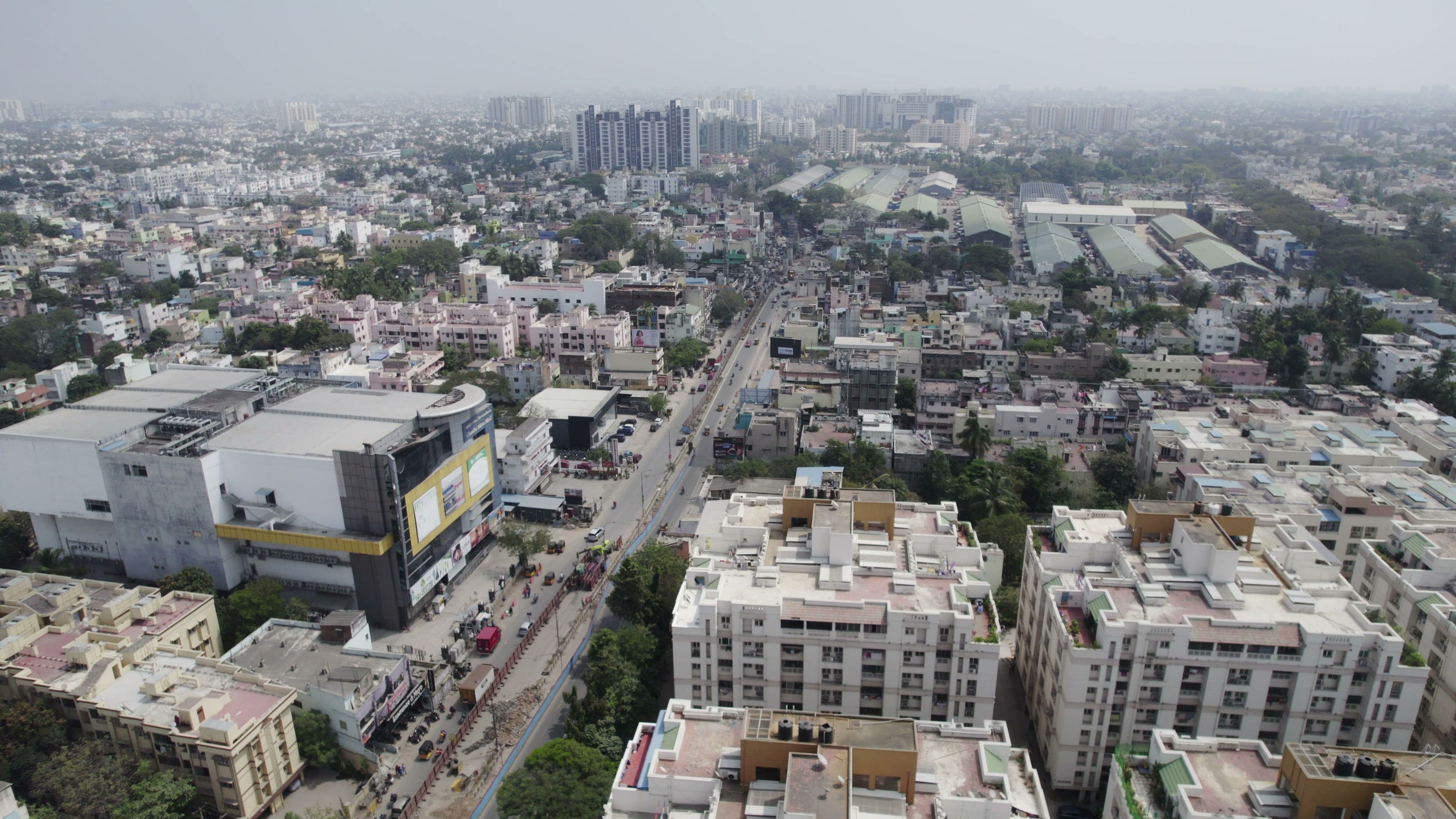 Chennai drone clip 132