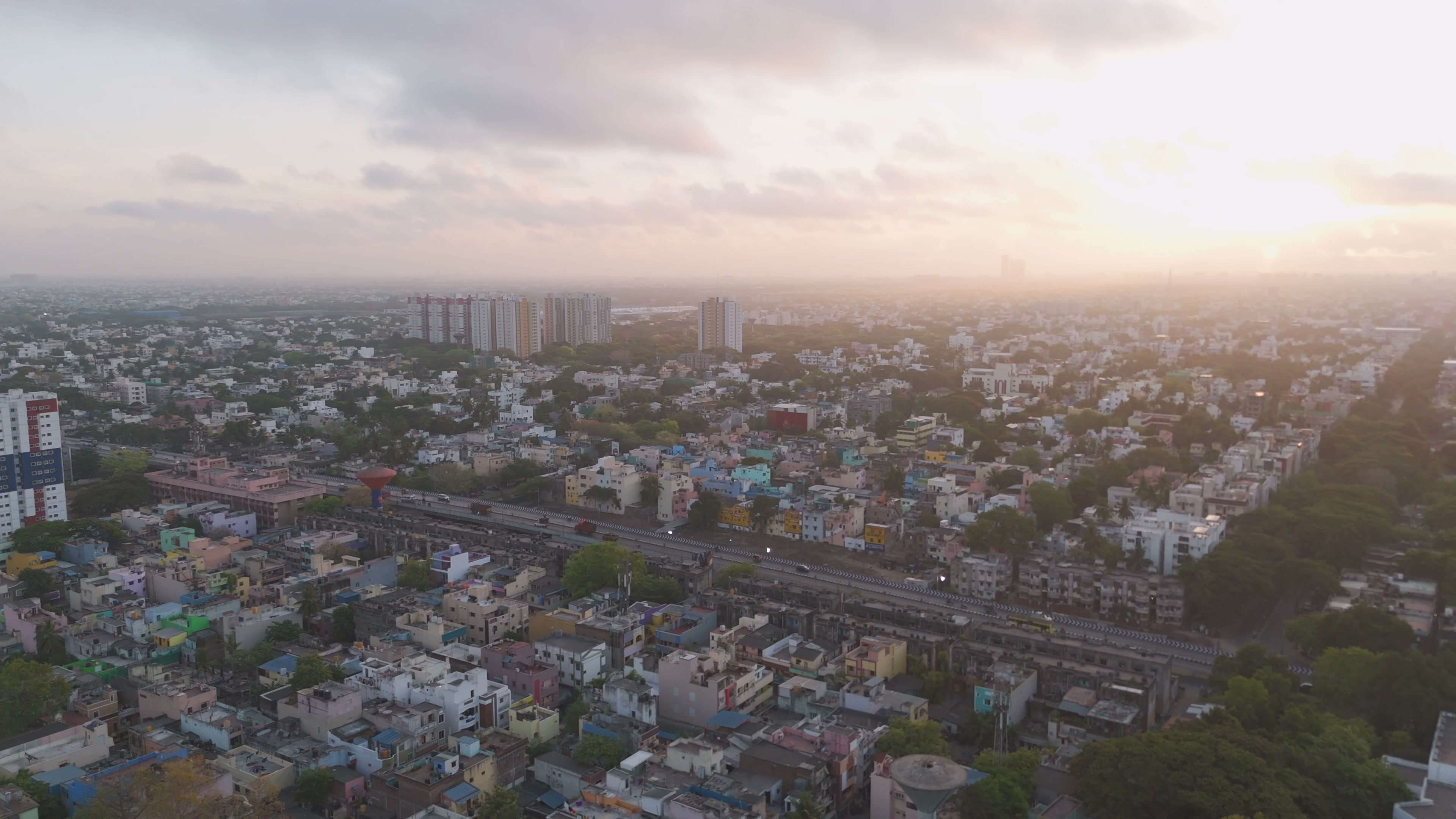 Chennai drone clip 137