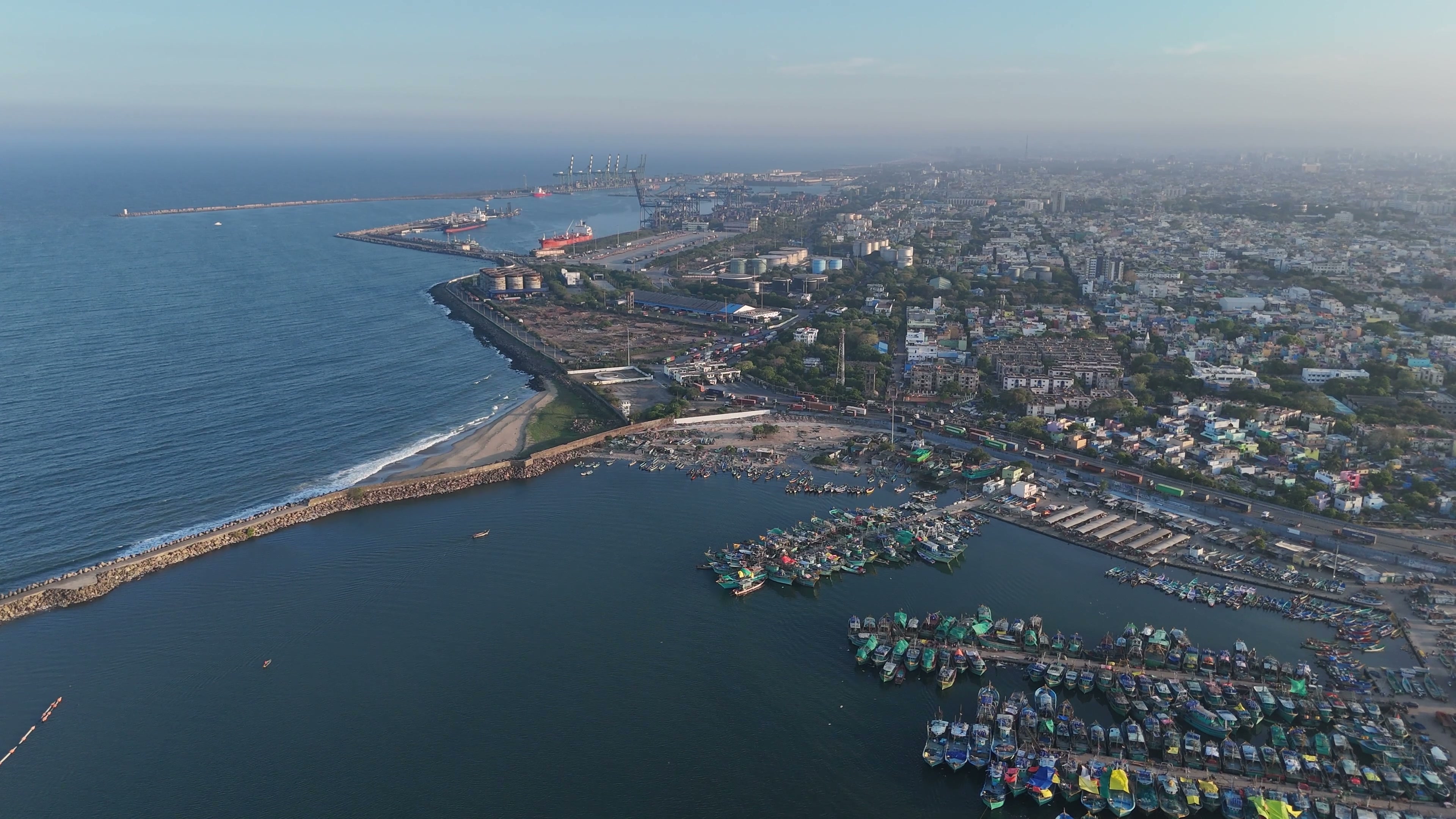 Chennai drone clip 138