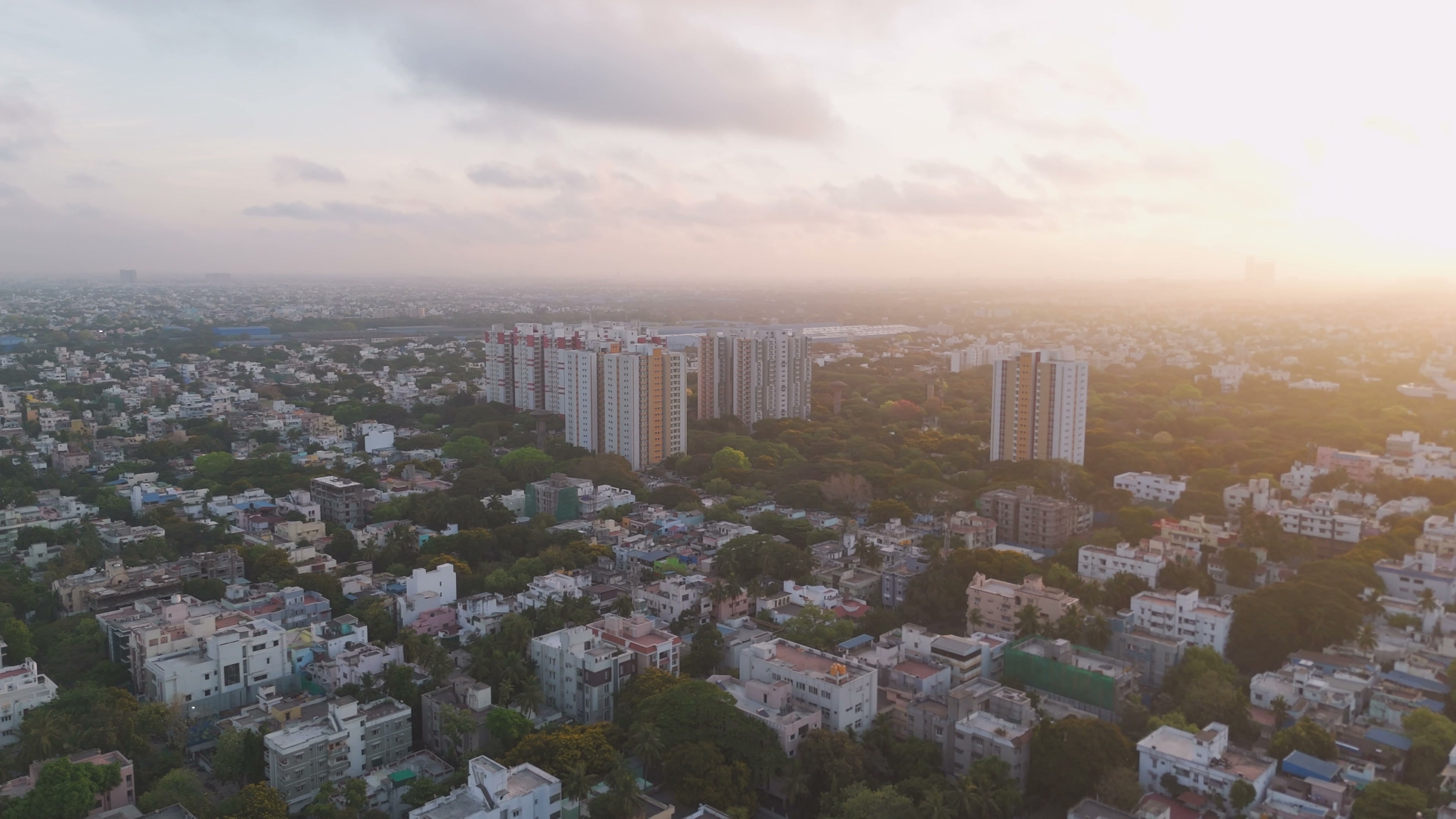 Chennai drone clip 139