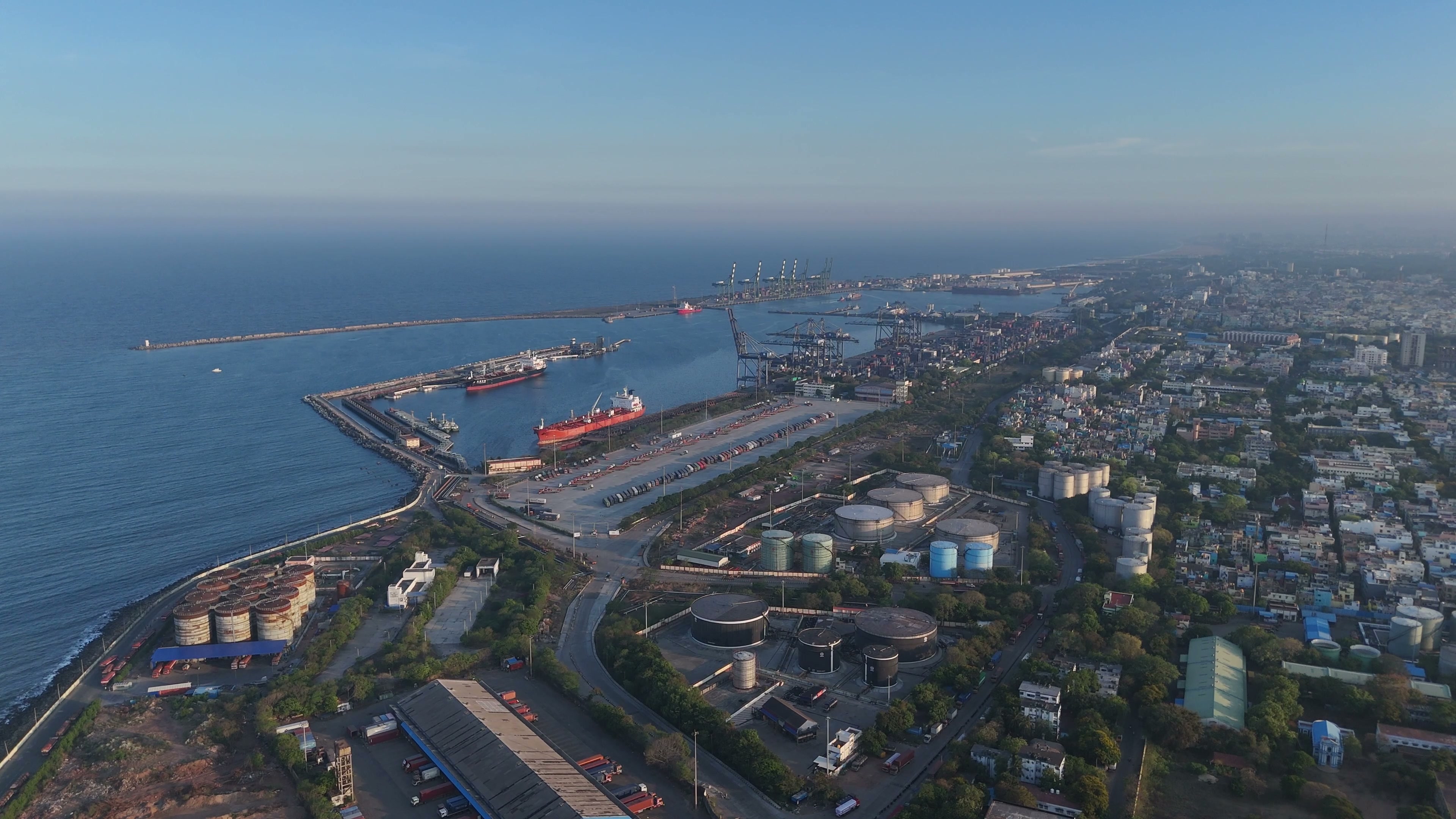 Chennai drone clip 141