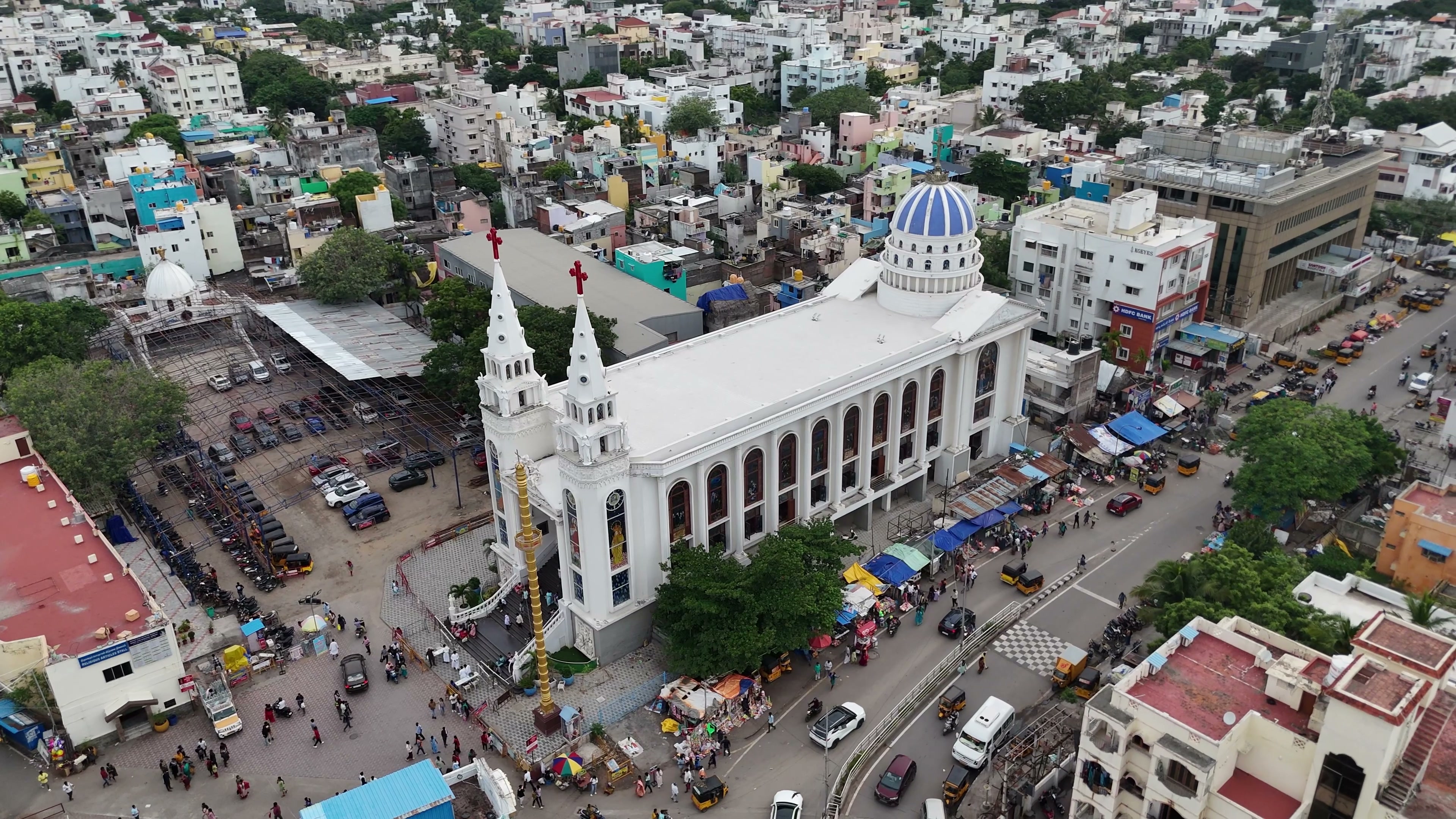 Chennai drone clip 142