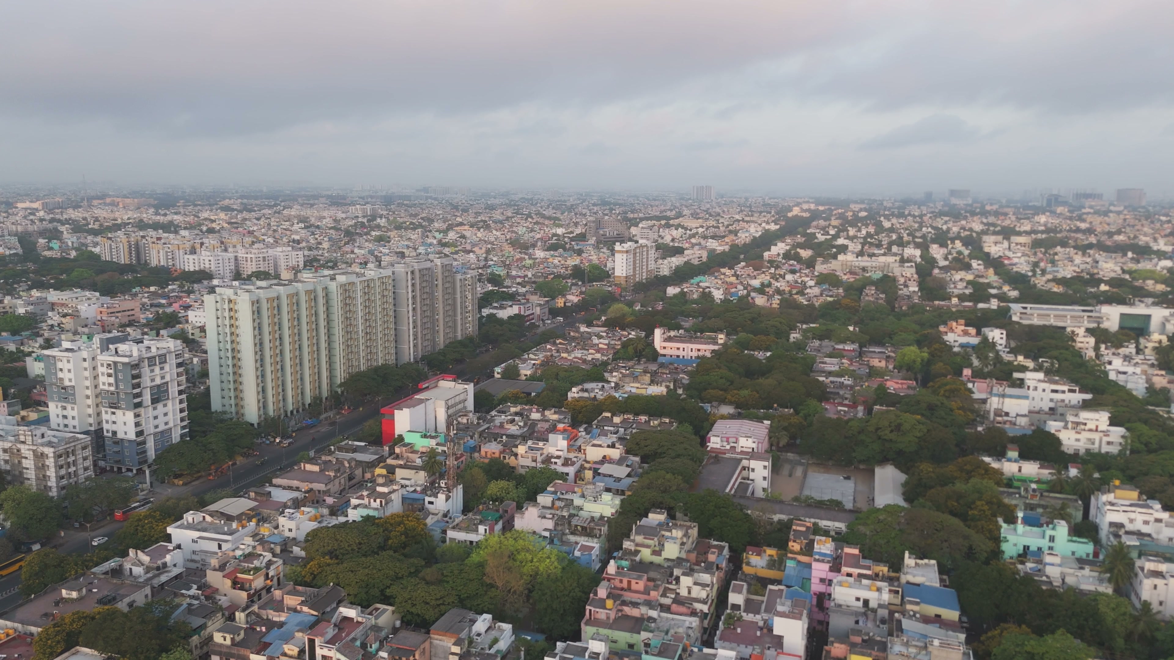 Chennai drone clip 143