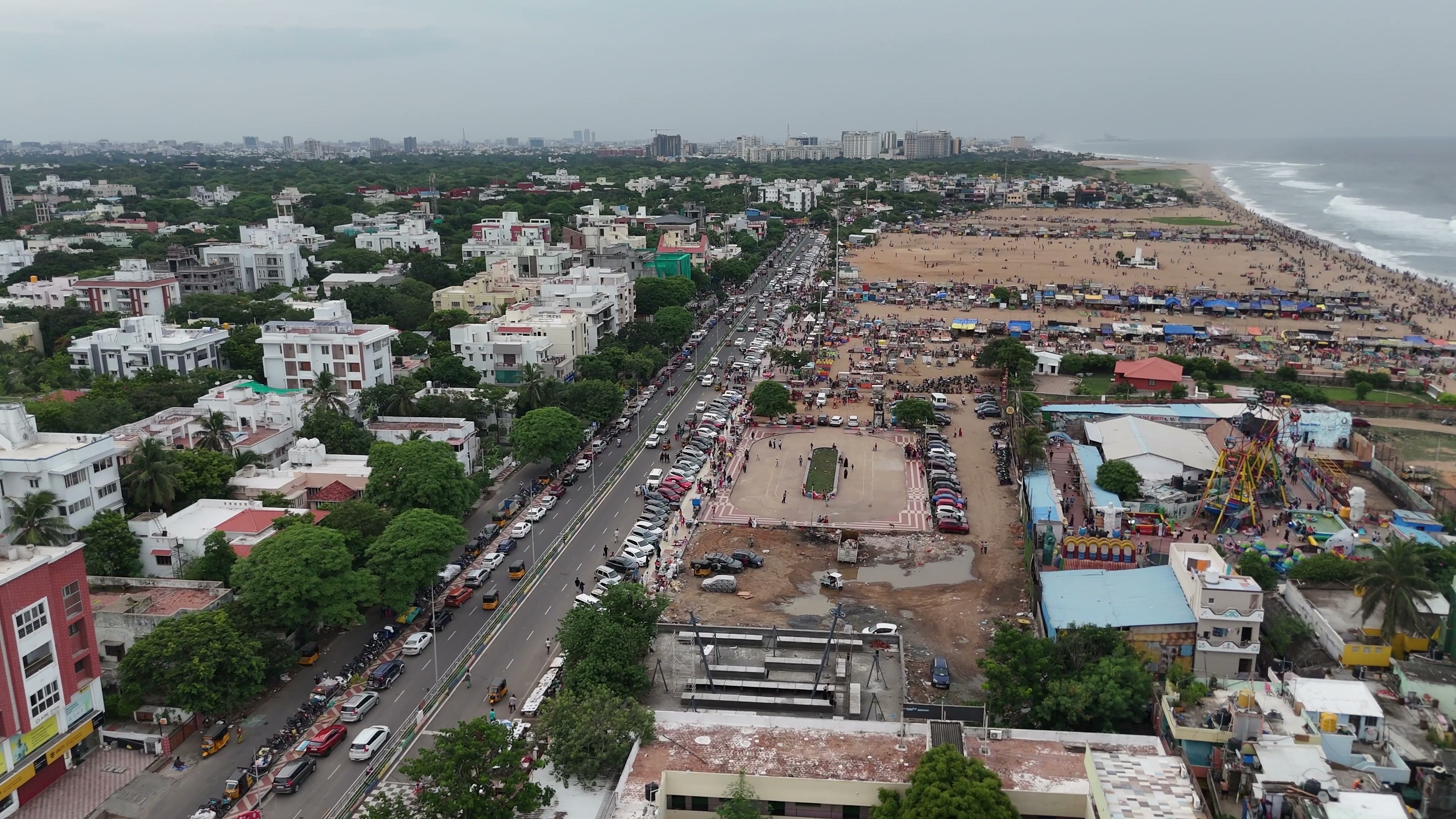 Chennai drone clip 145