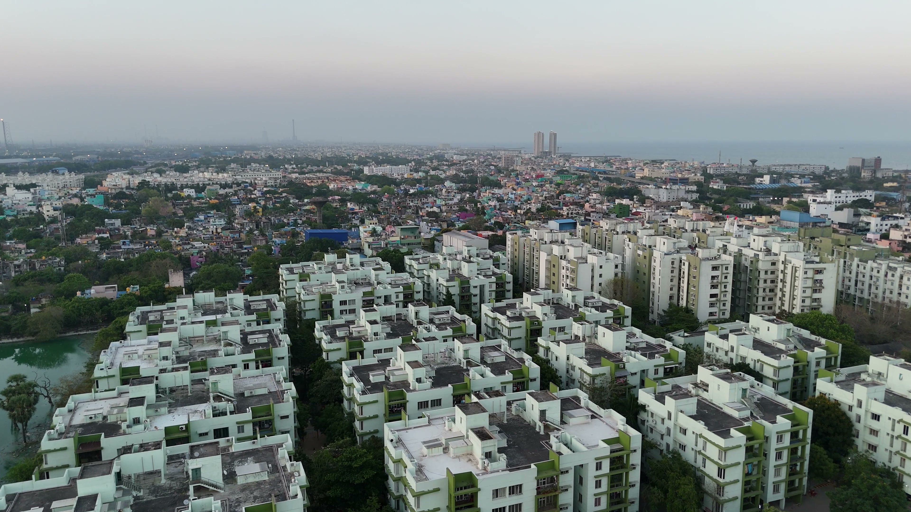 Chennai drone clip 147