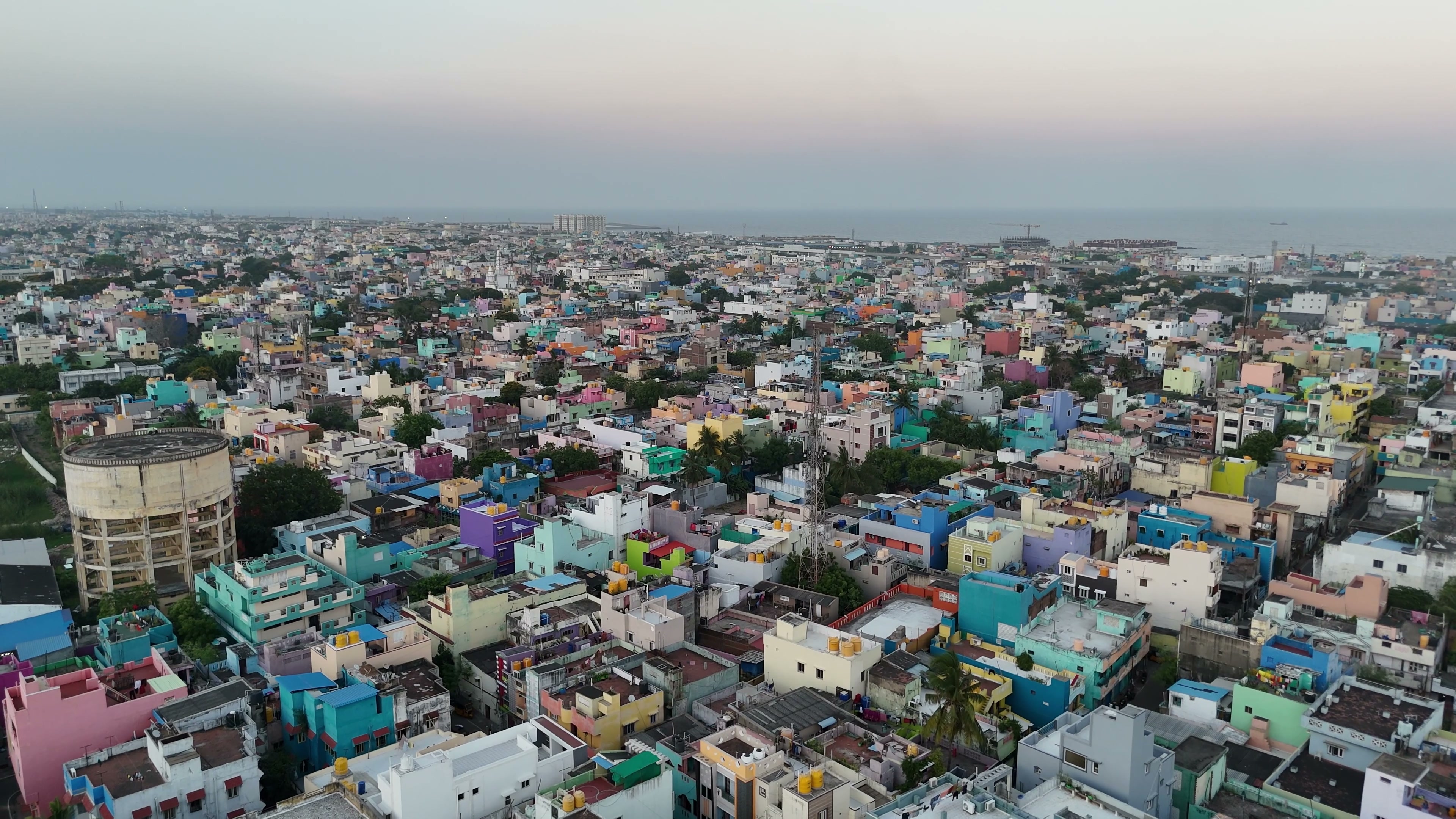 Chennai drone clip 151