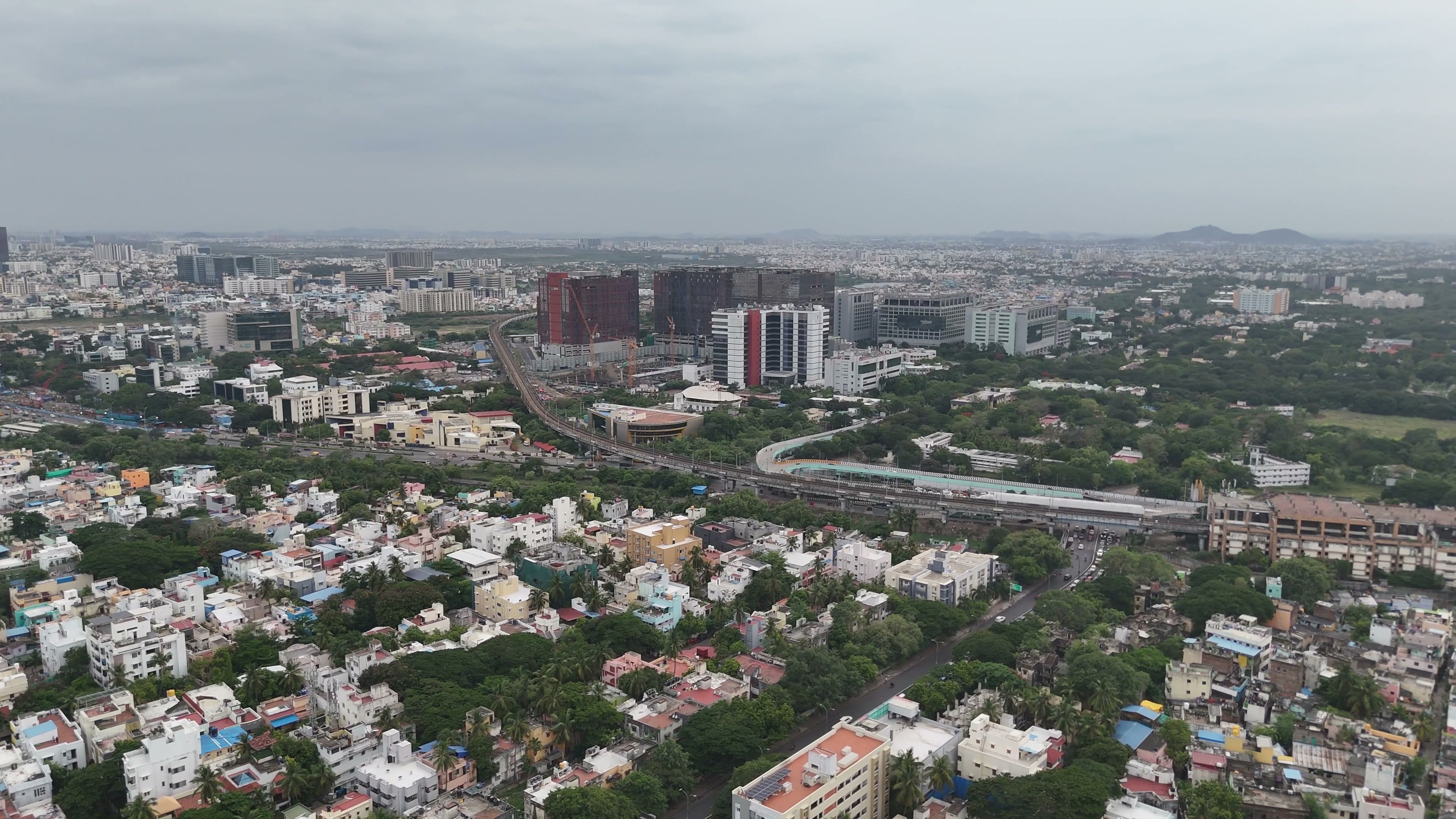Chennai drone clip 155