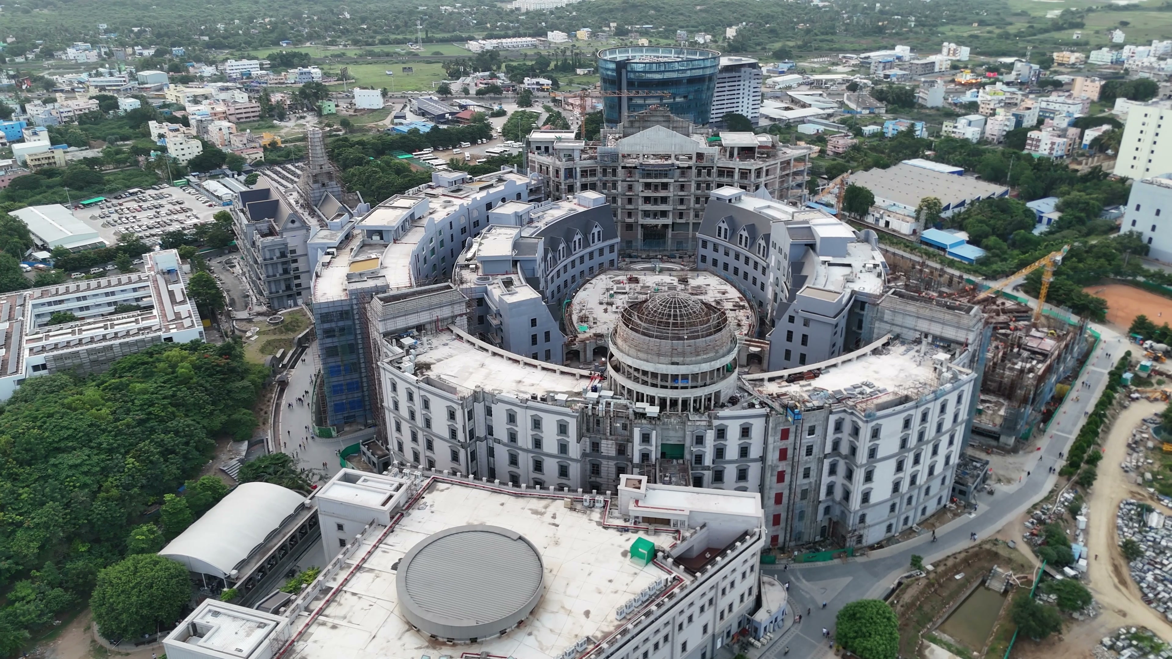 Chennai drone clip 159