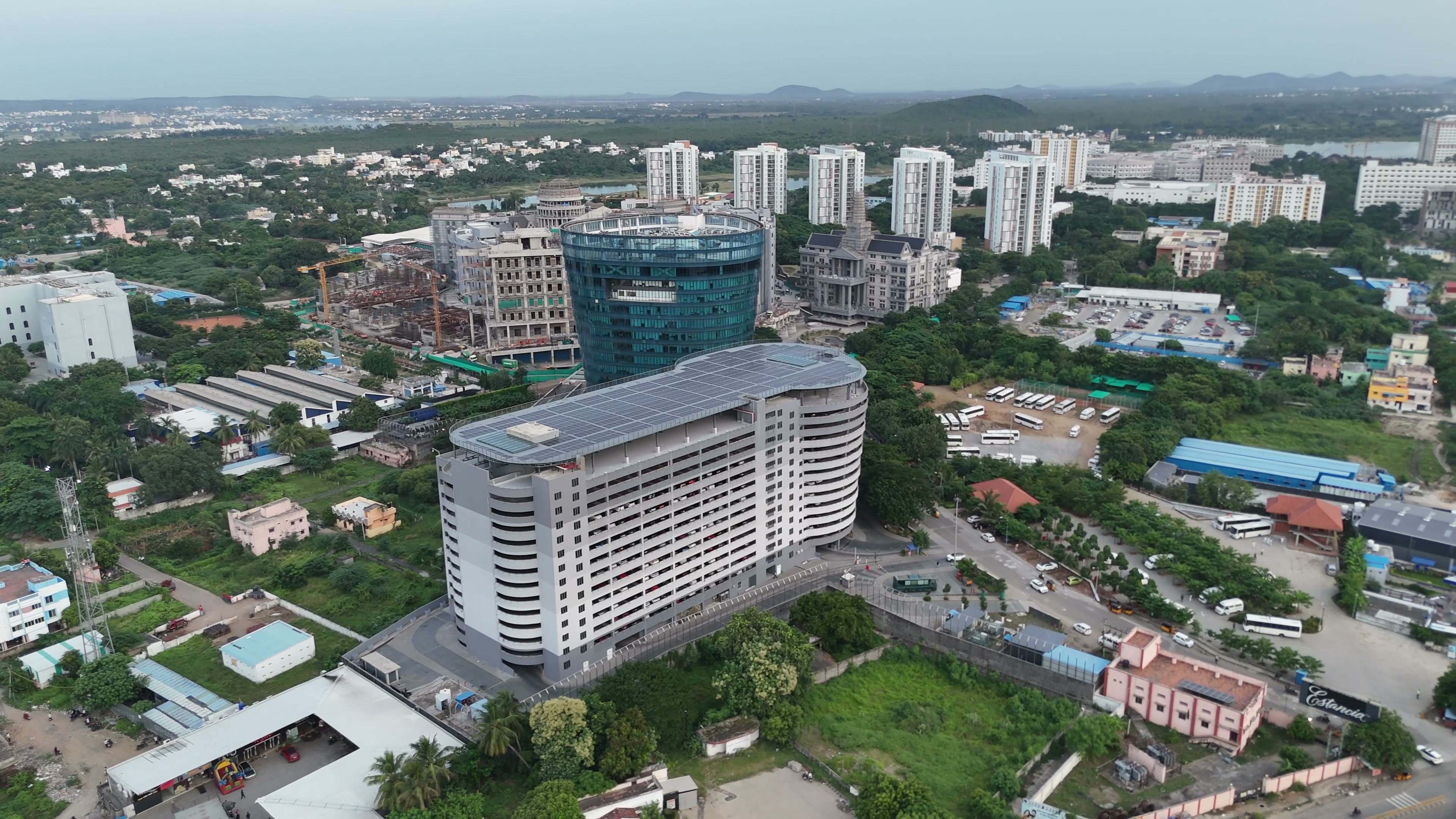 Chennai drone clip 161