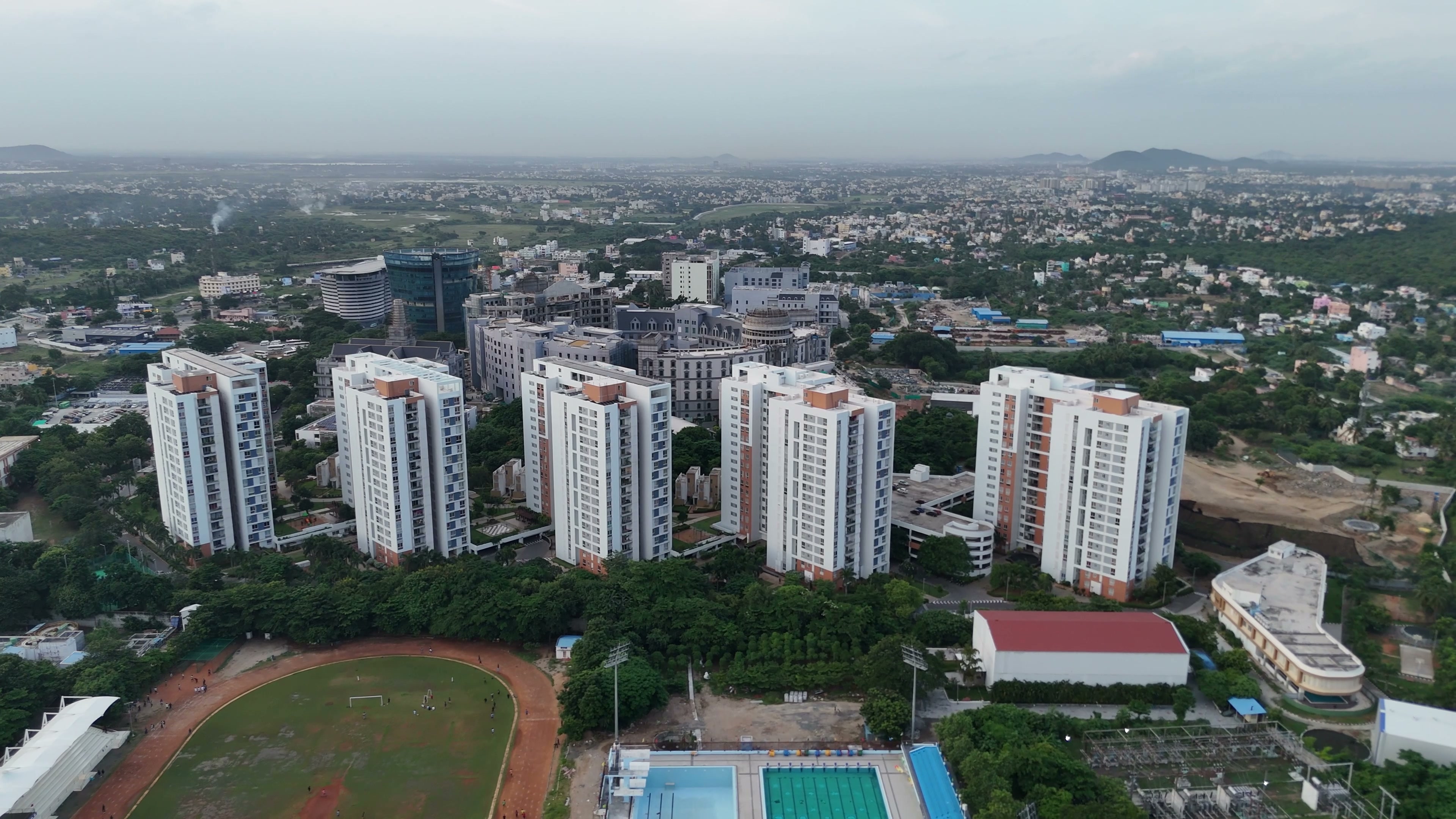 Chennai drone clip 164