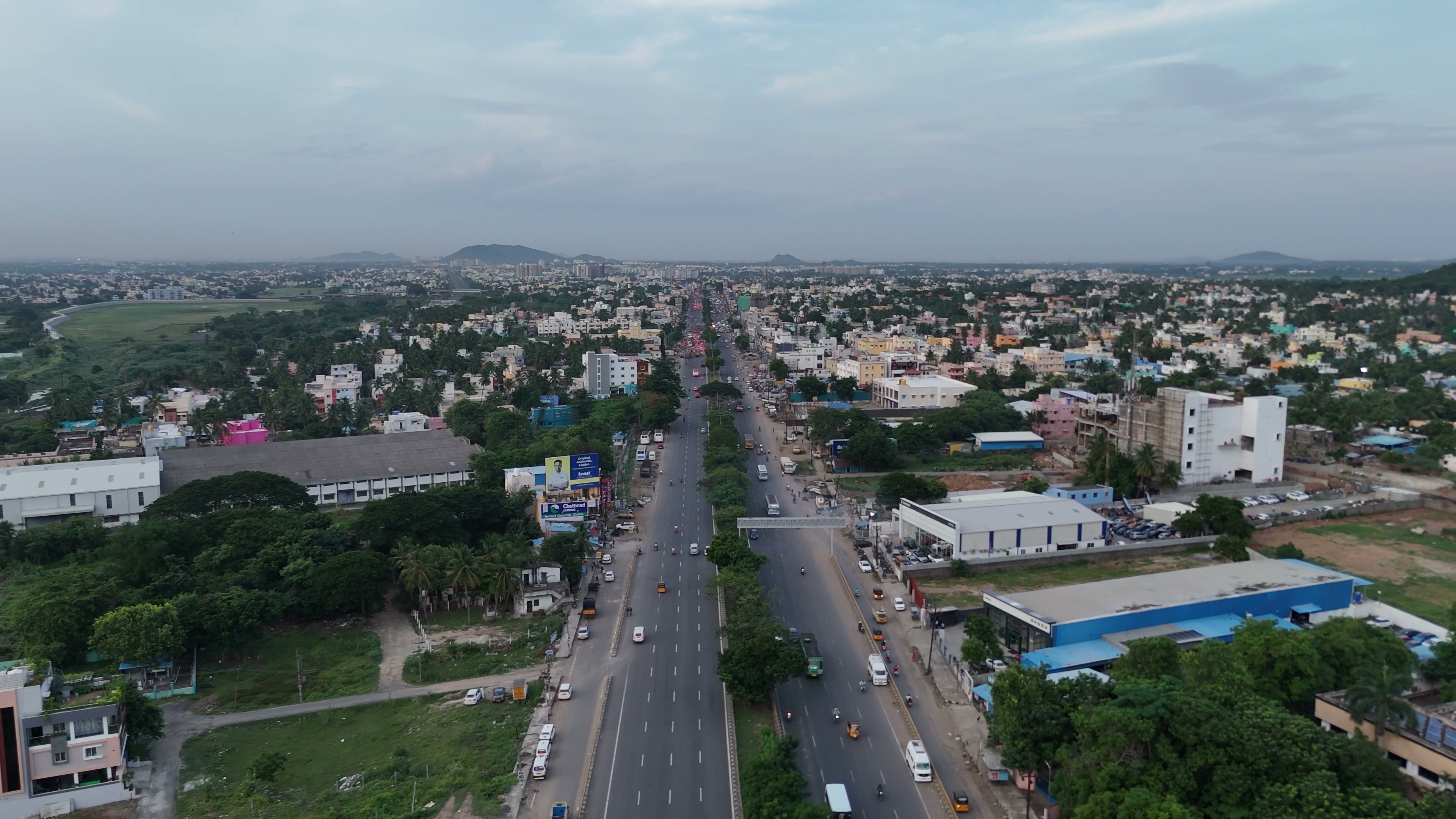 Chennai drone clip 167