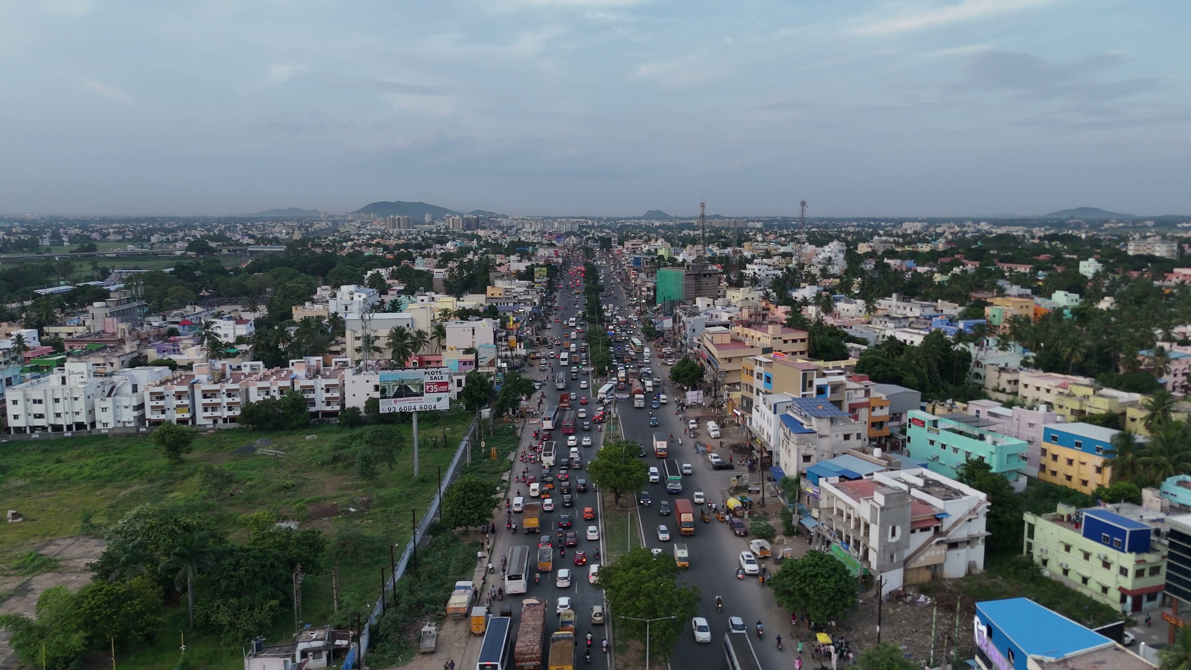 Chennai drone clip 169