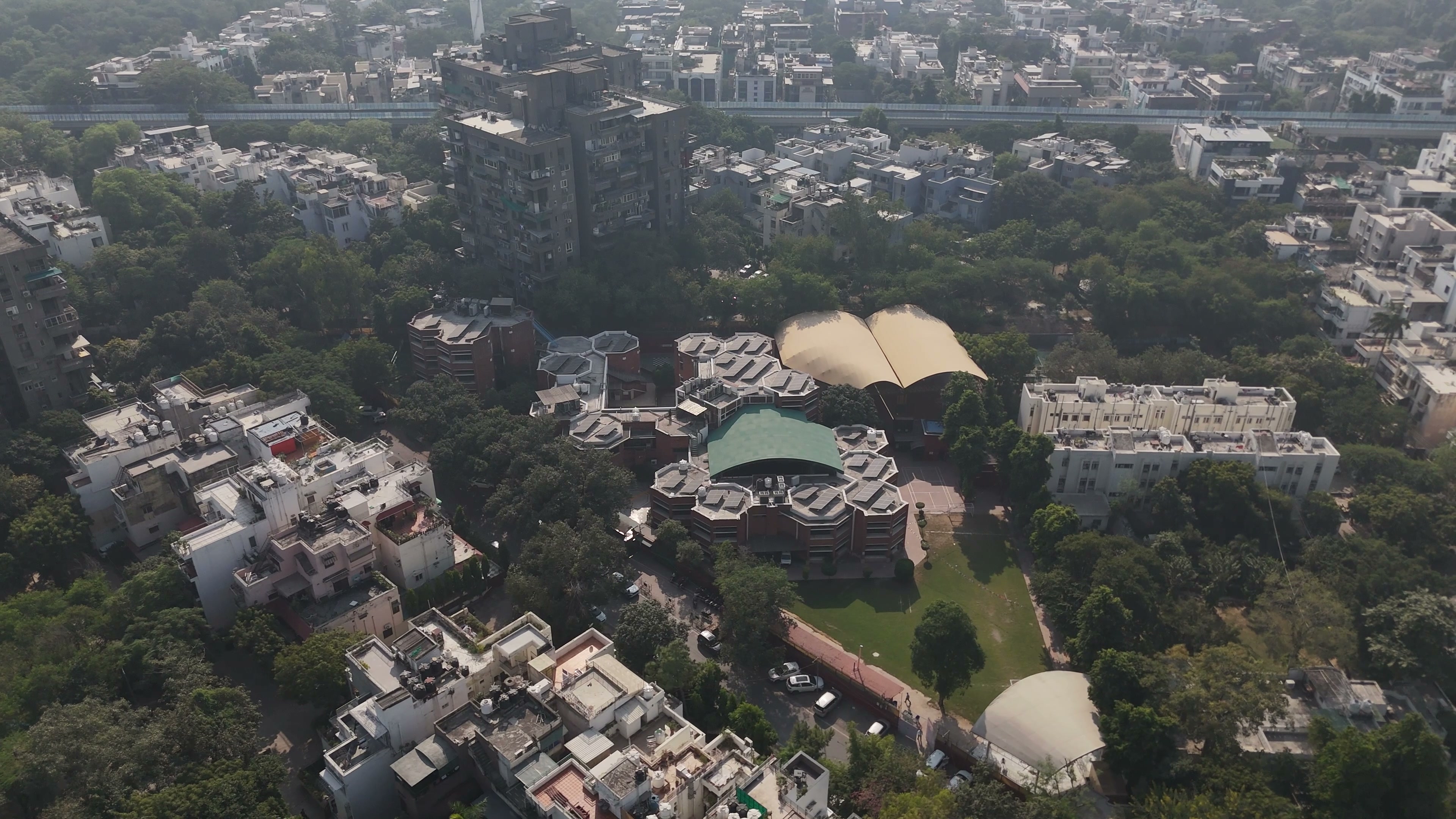 Delhi drone clip 010