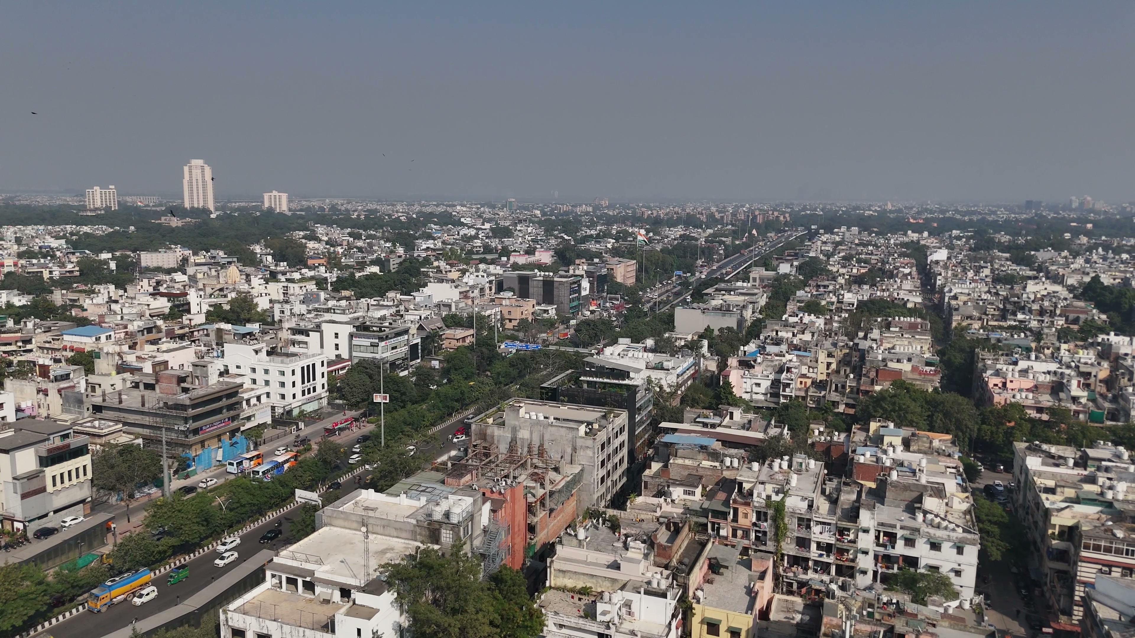 Delhi drone clip 014