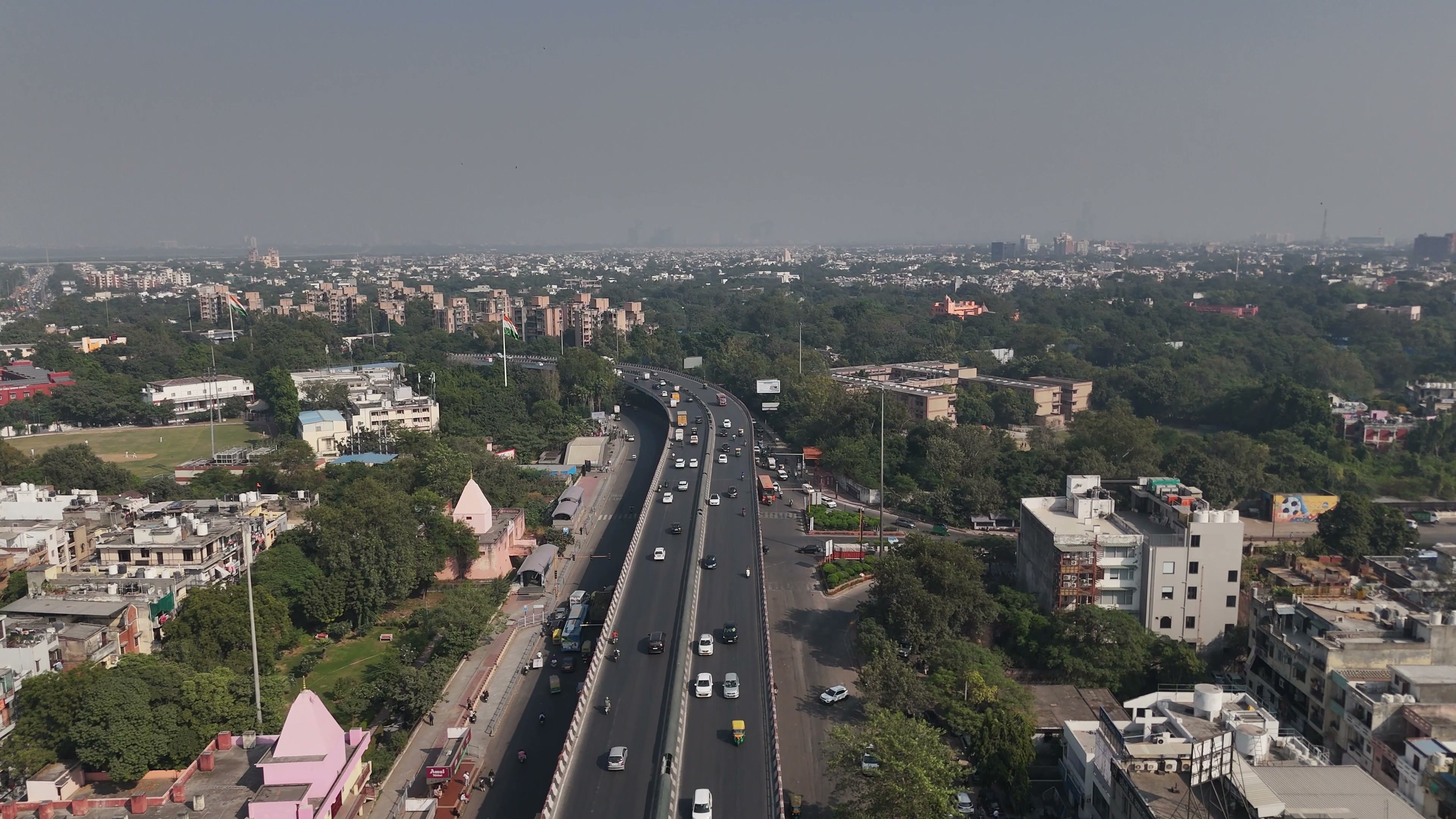 Delhi drone clip 016
