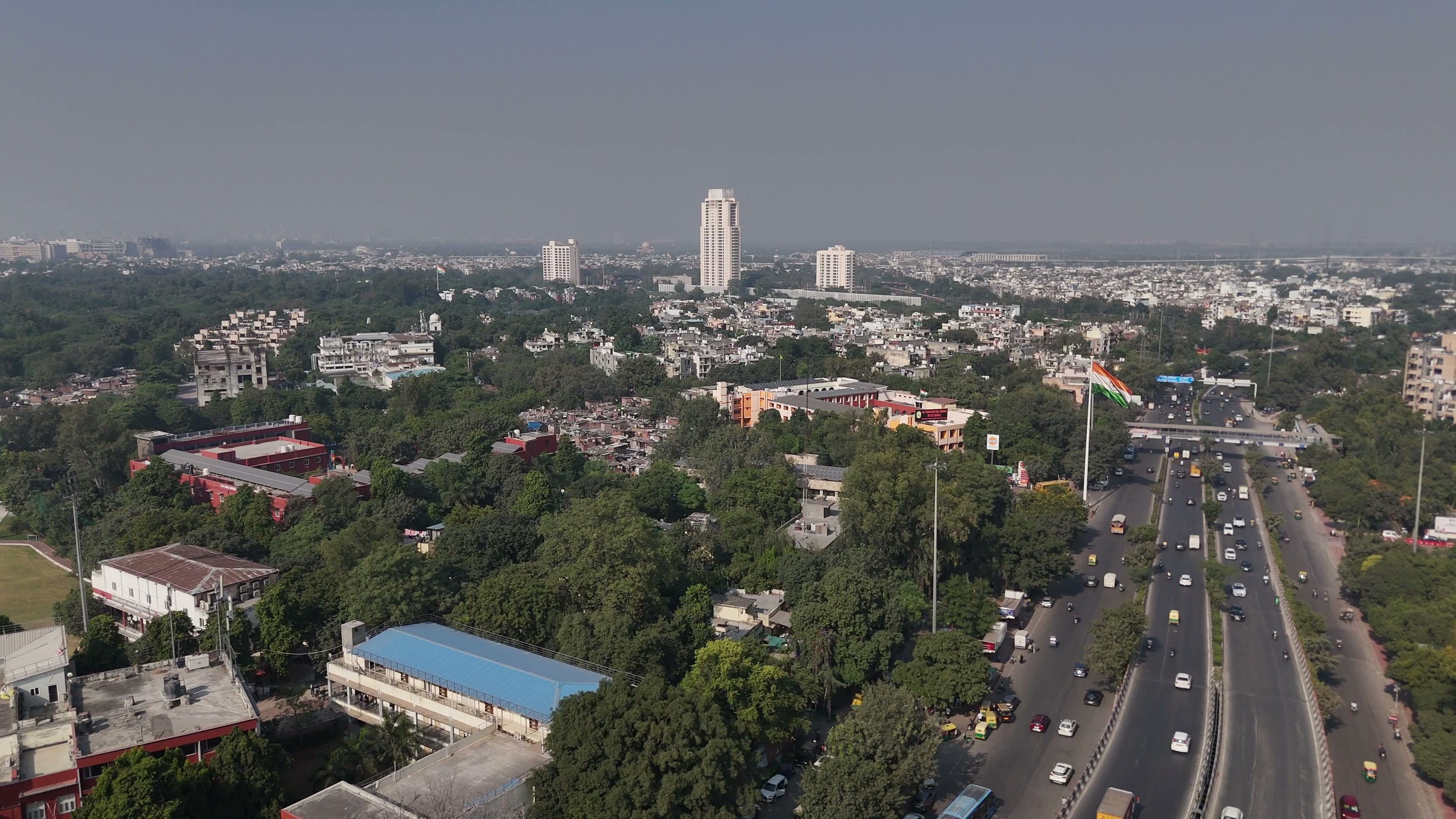 Delhi drone clip 017