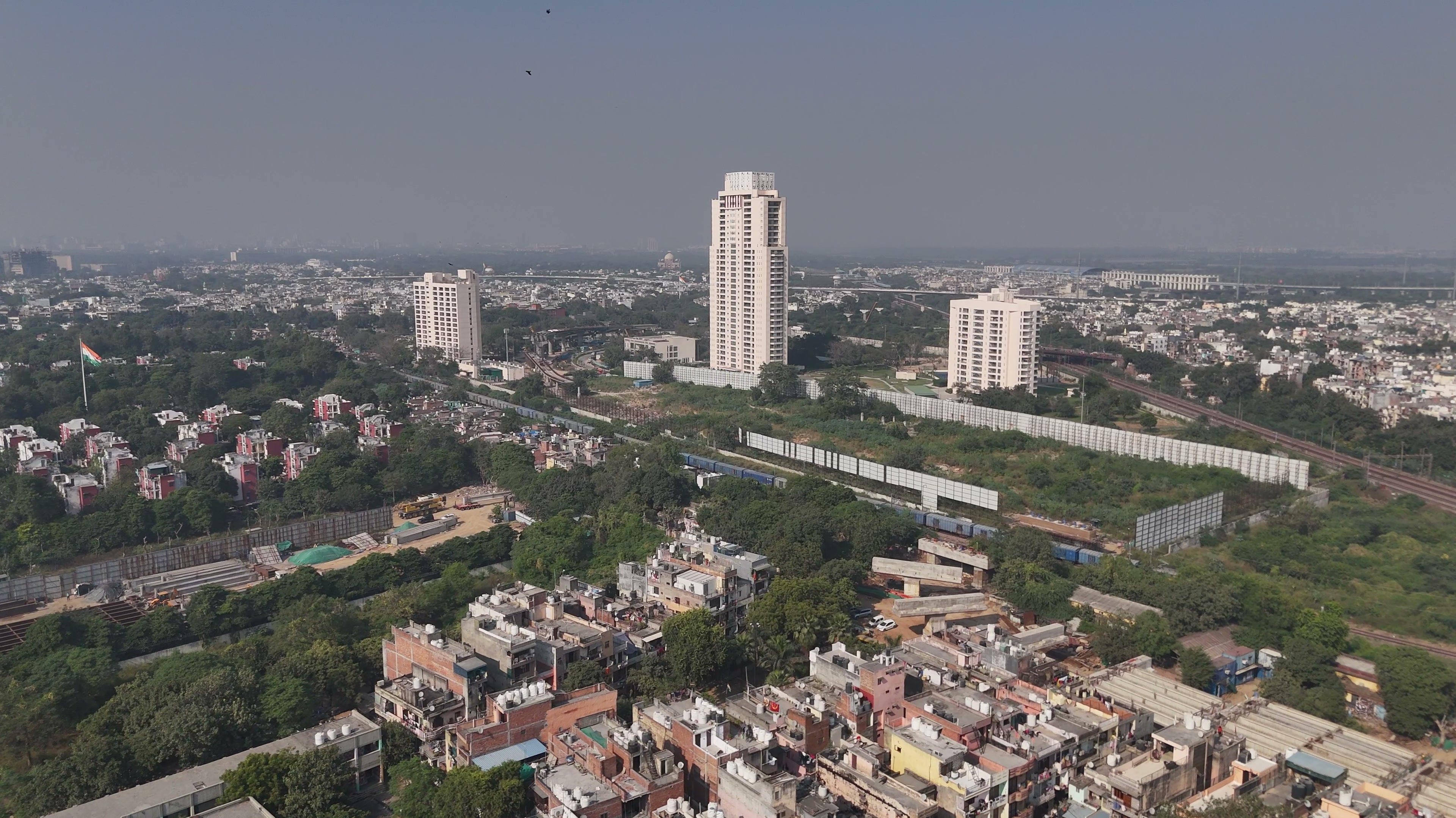 Delhi drone clip 018