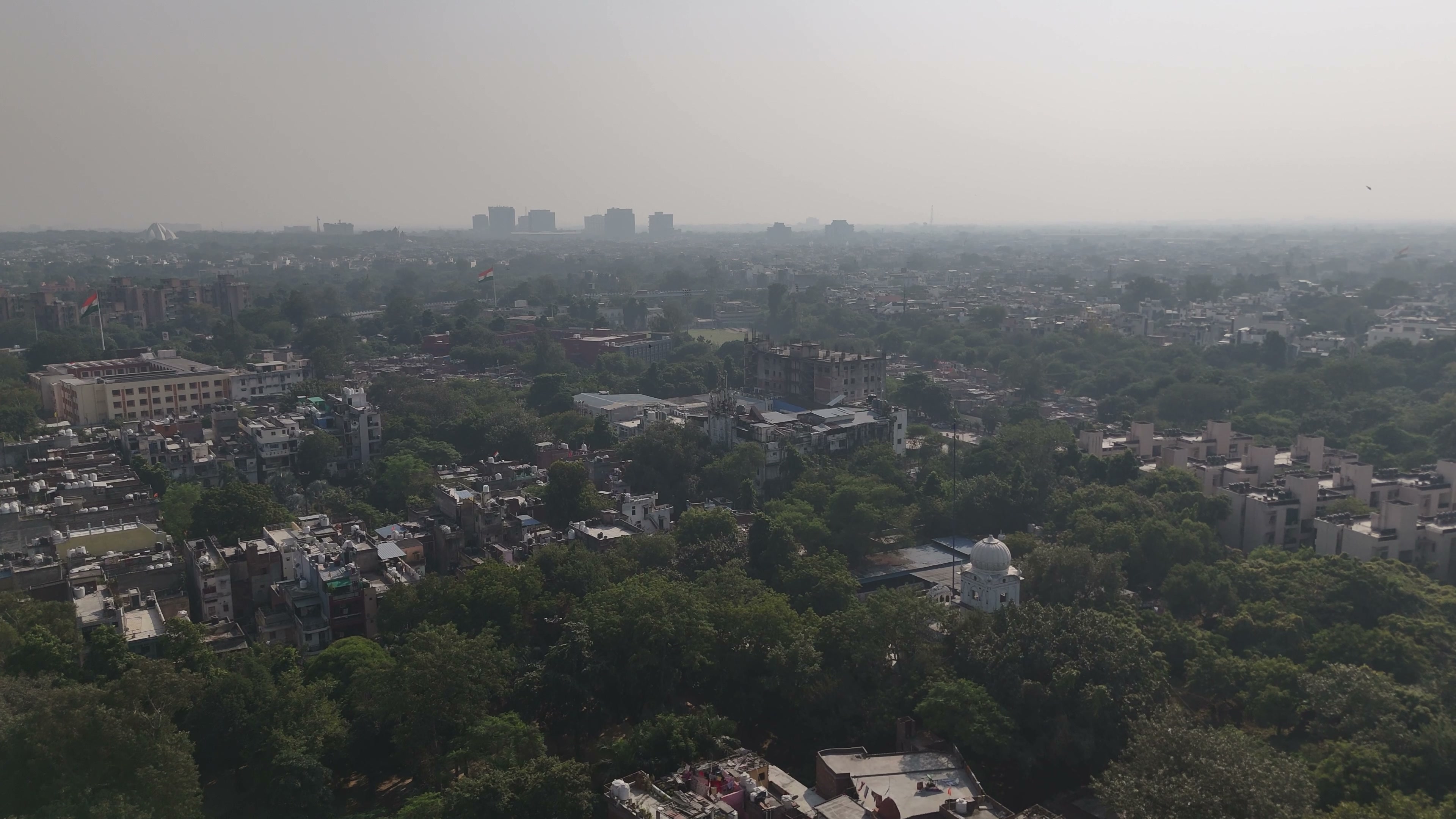 Delhi drone clip 020