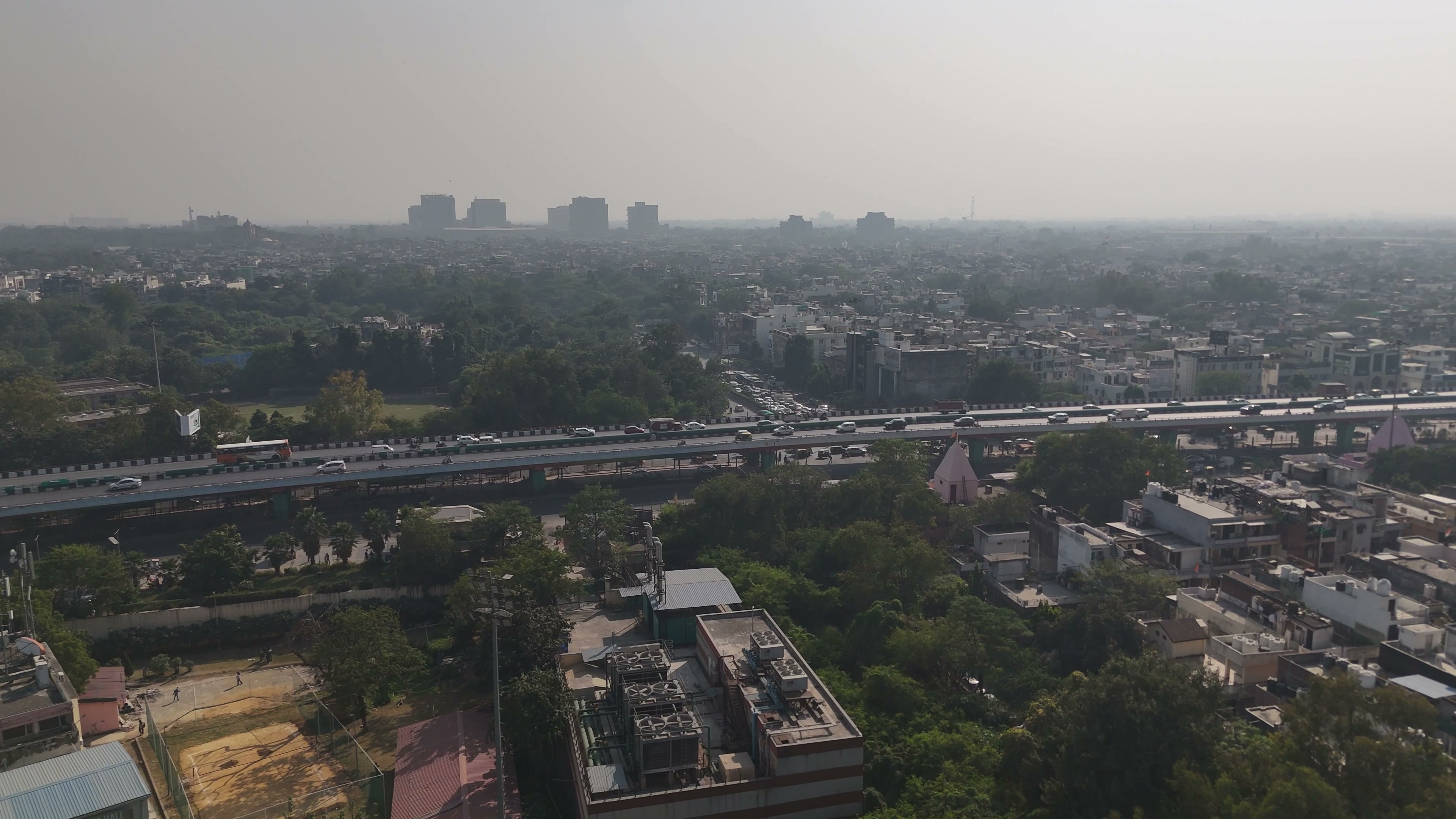 Delhi drone clip 021