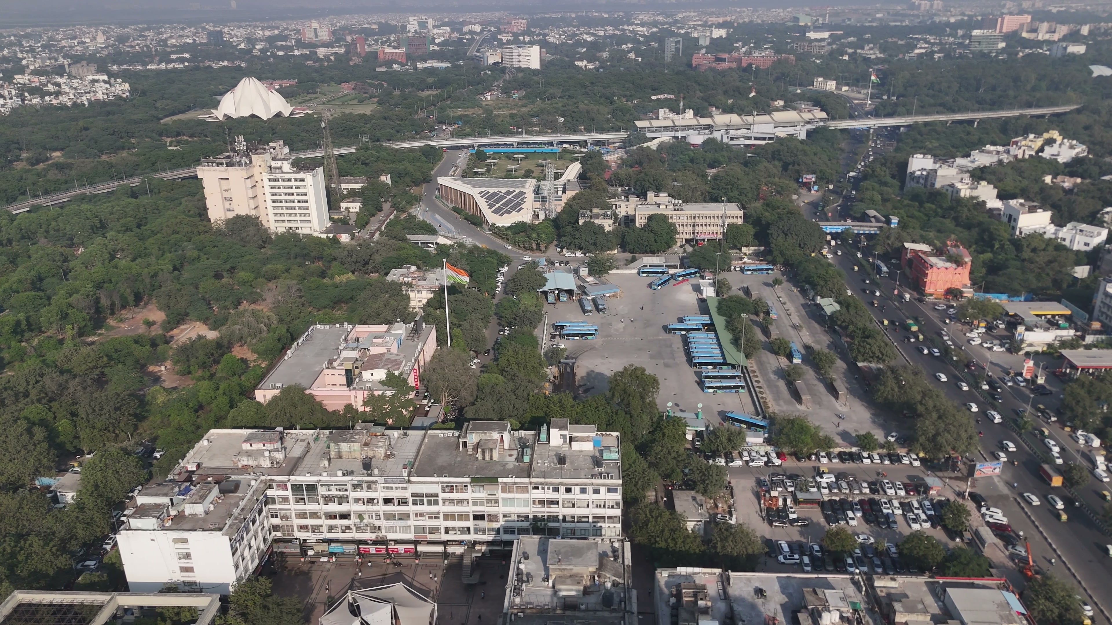 Delhi drone clip 028