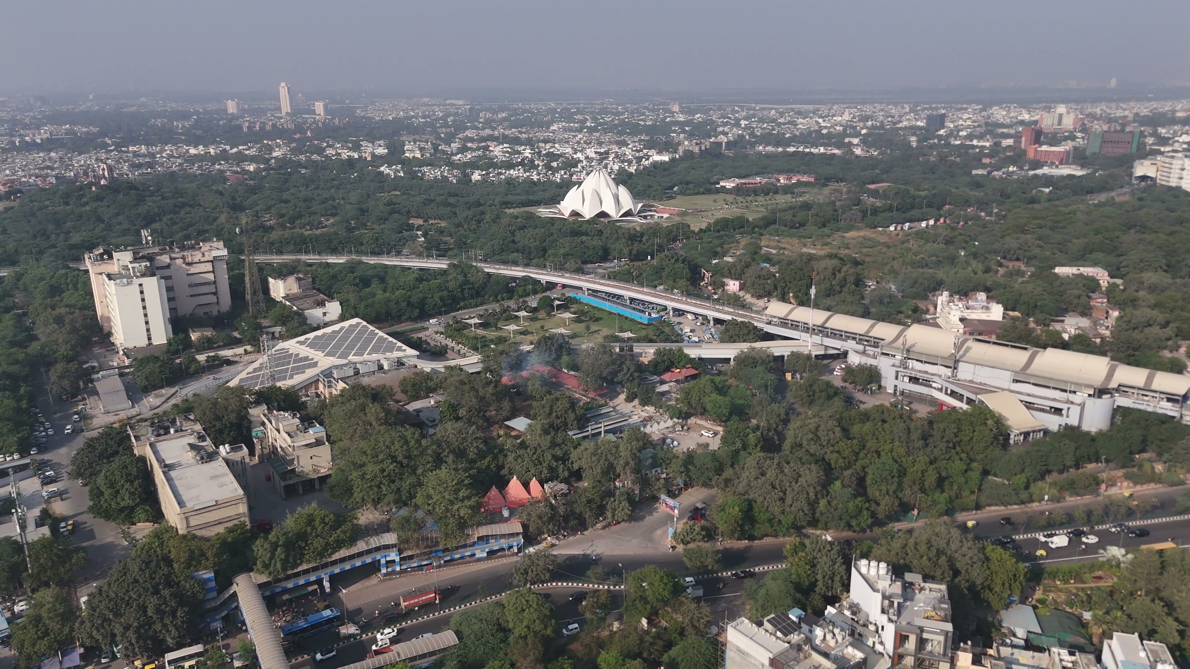 Delhi drone clip 030