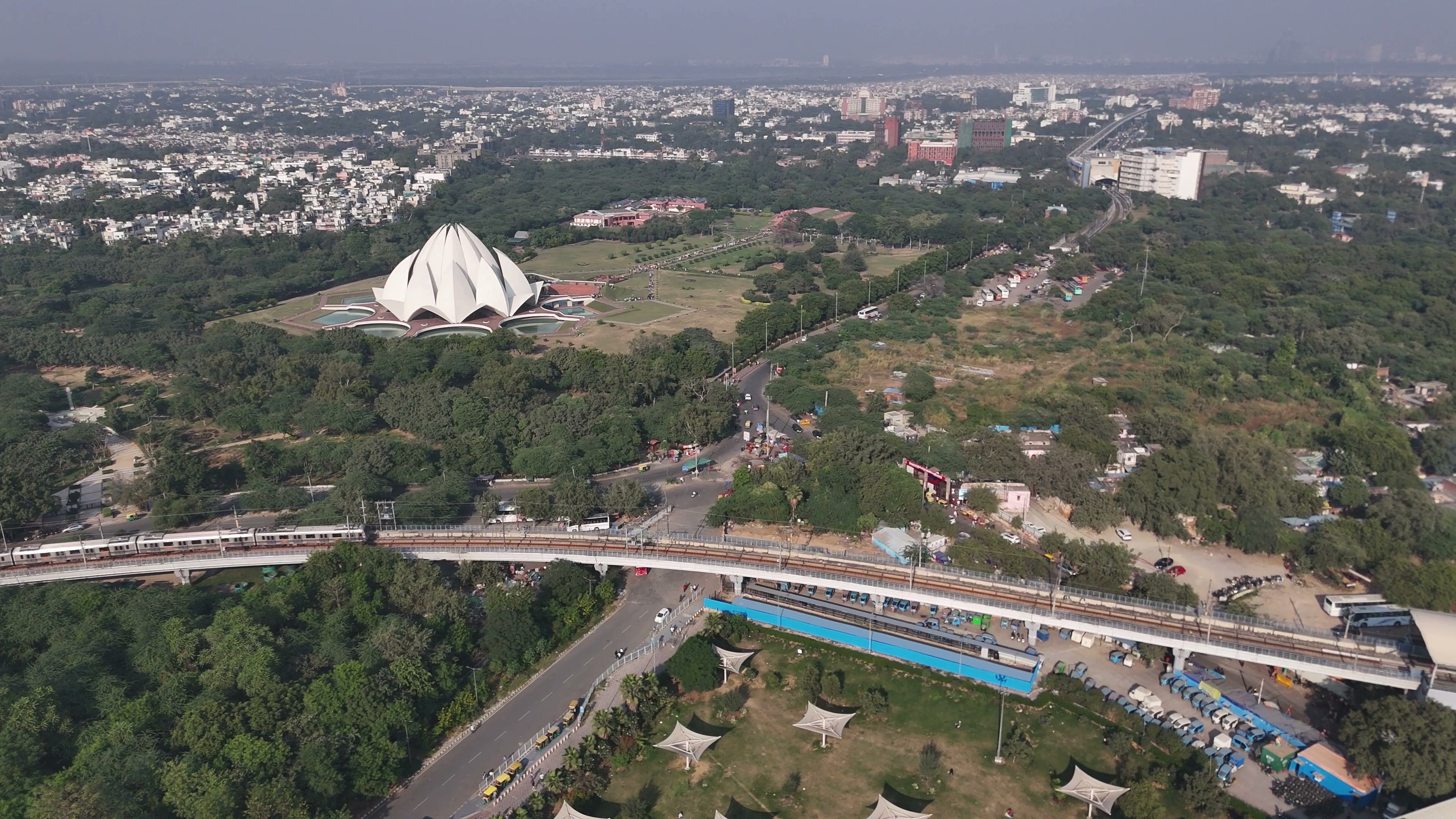 Delhi drone clip 032