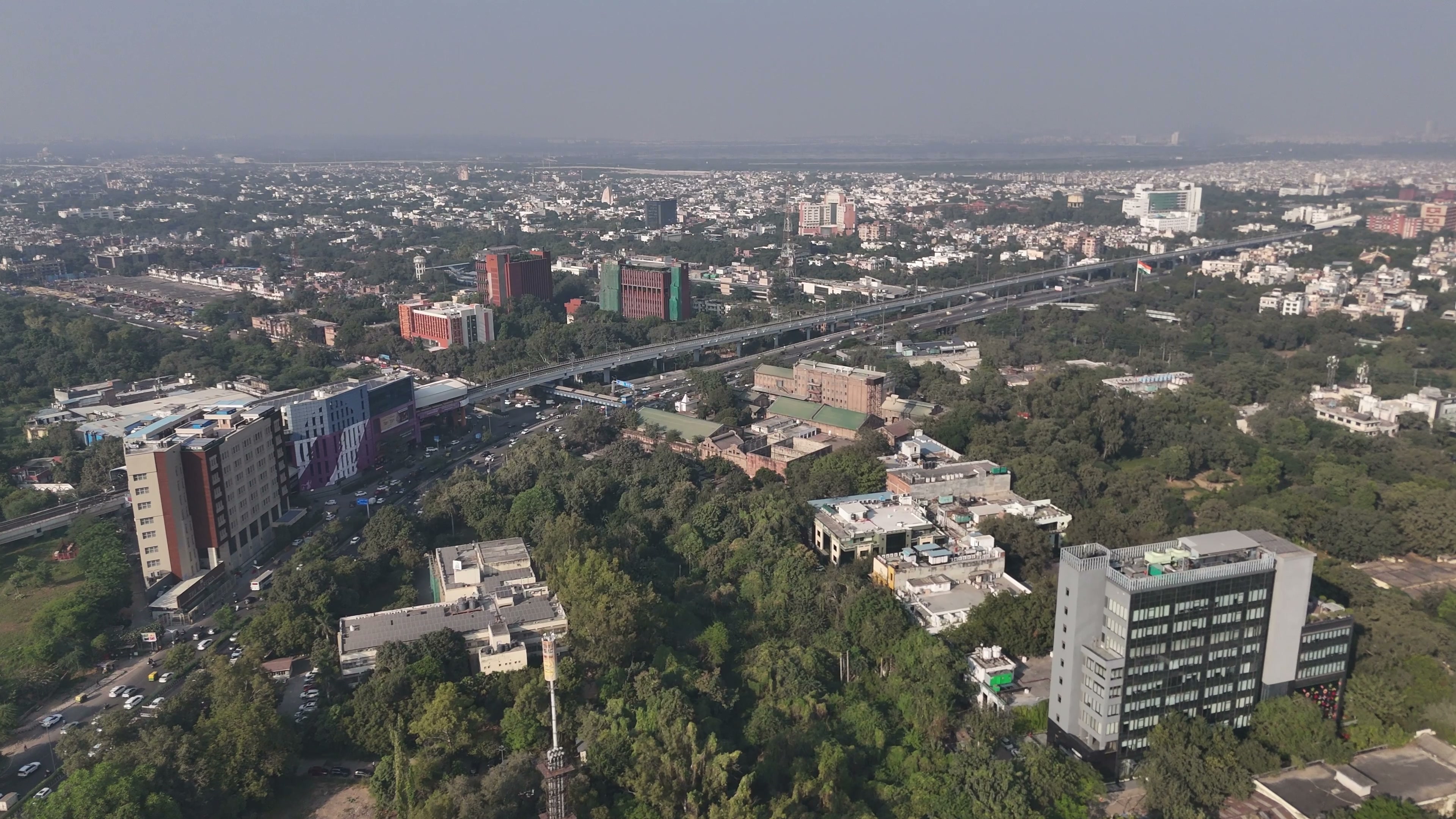 Delhi drone clip 035