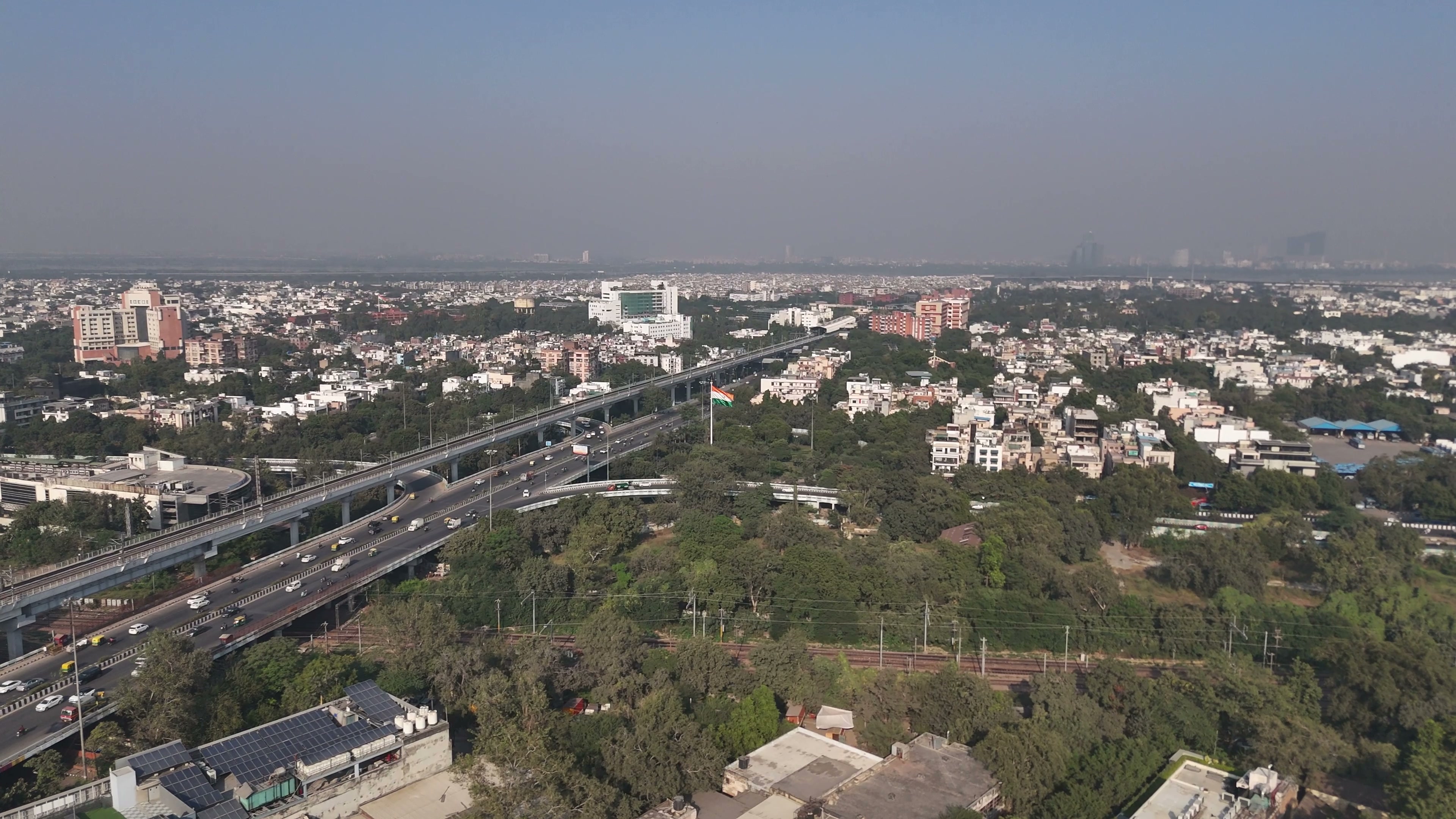 Delhi drone clip 037