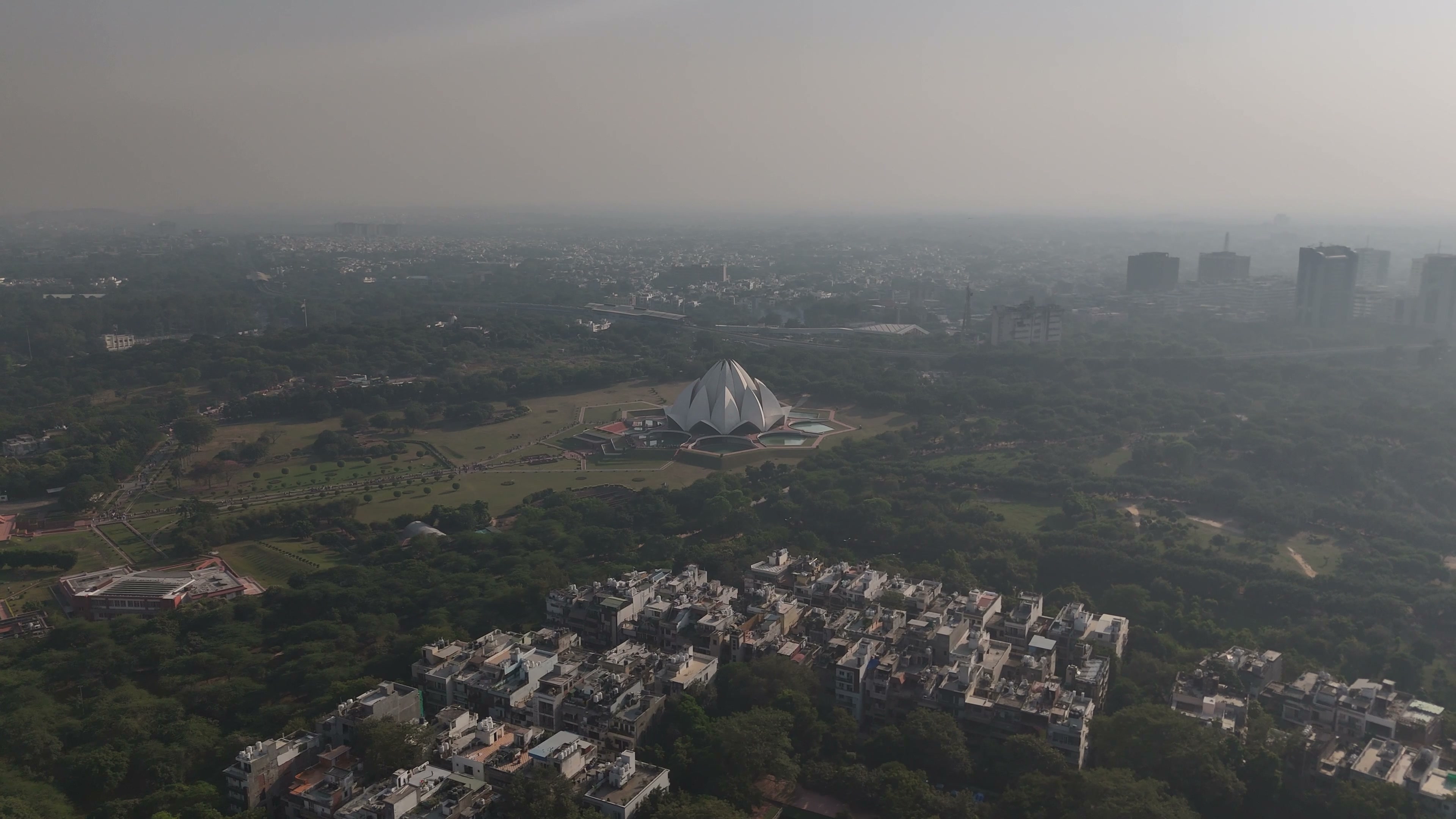 Delhi drone clip 042