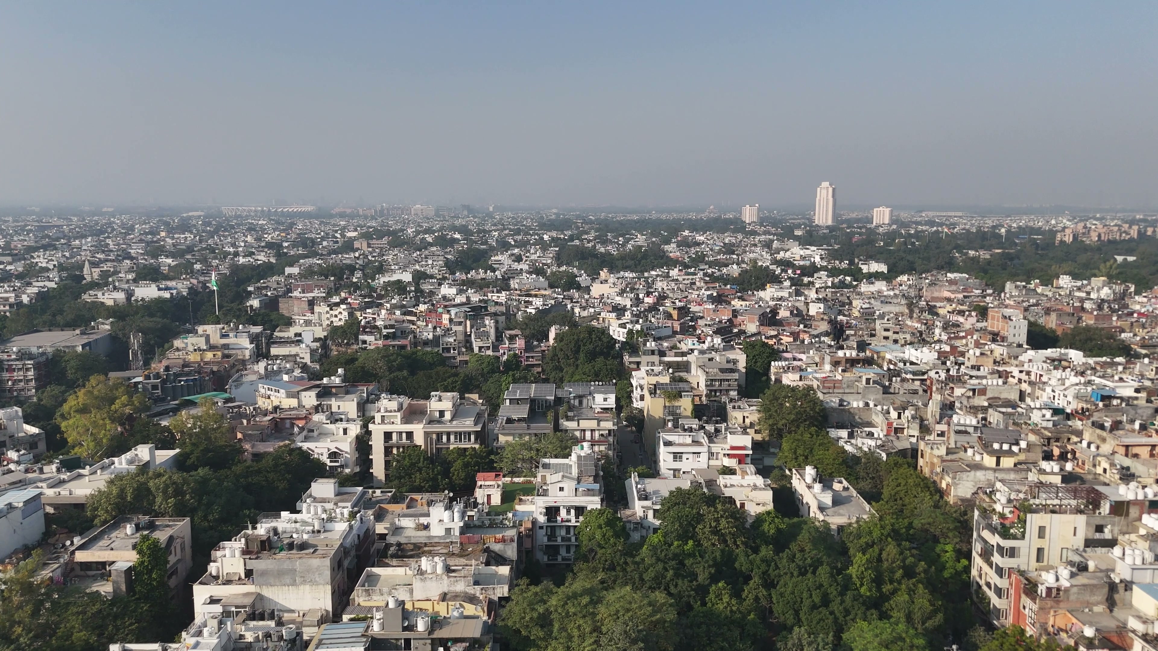 Delhi drone clip 048