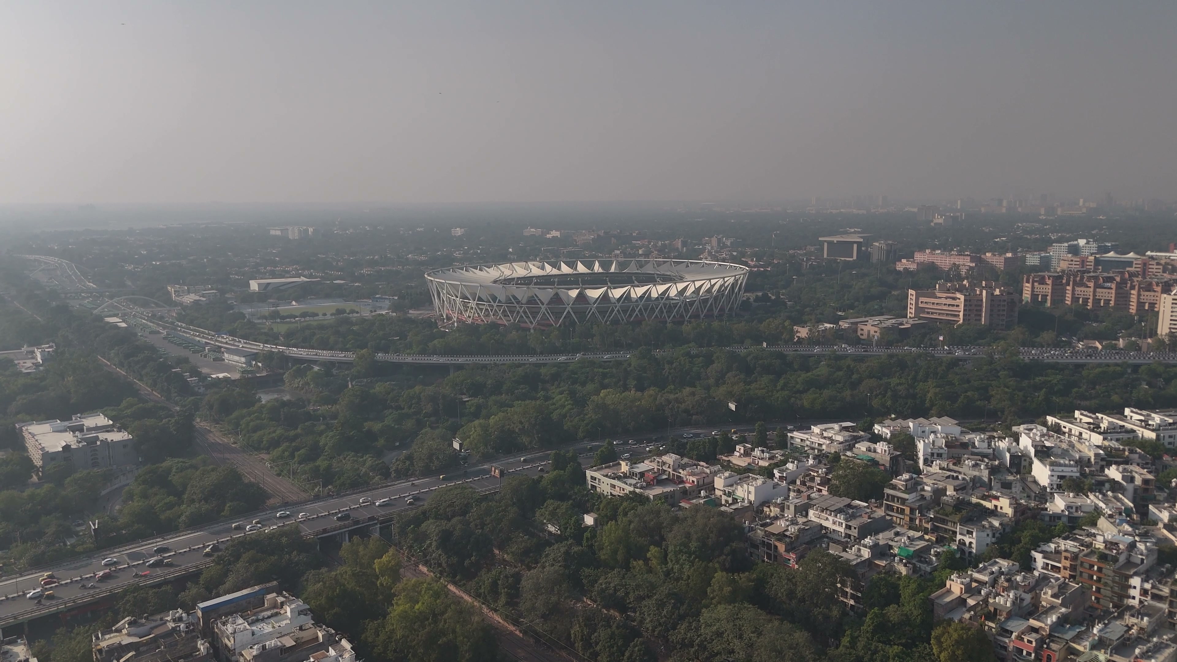 Delhi drone clip 053